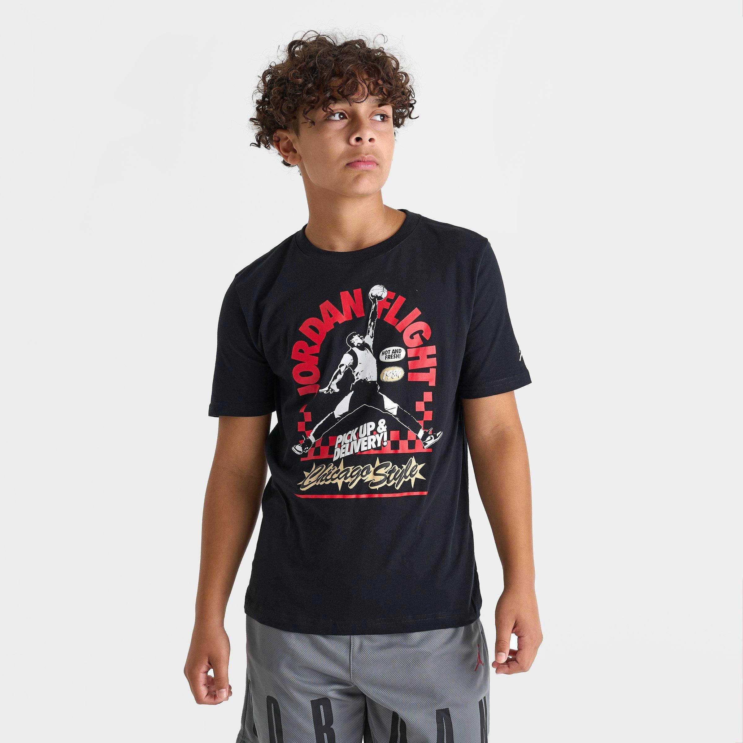 Kids' Jordan Flight Pizza Shop T-Shirt