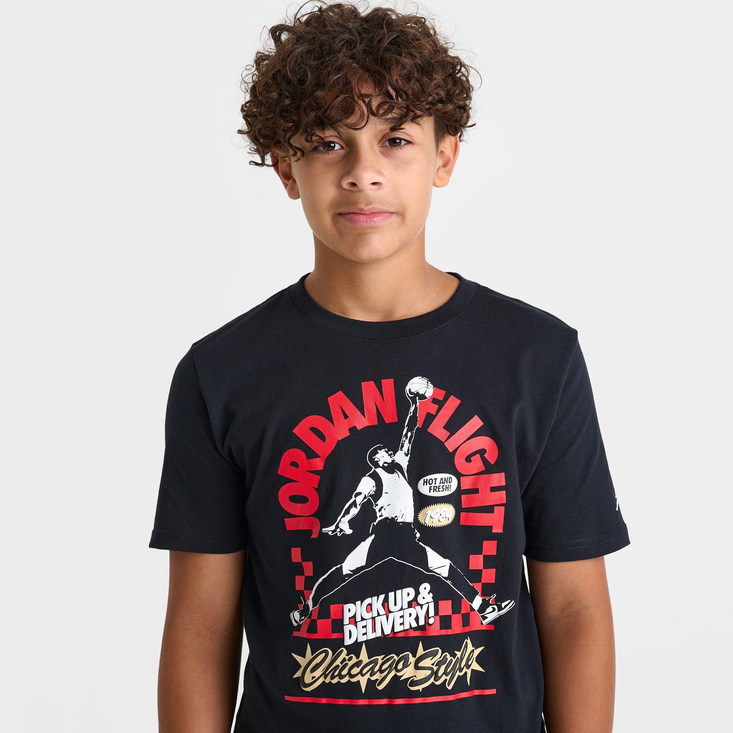 Kids' Jordan Flight Pizza Shop T-Shirt