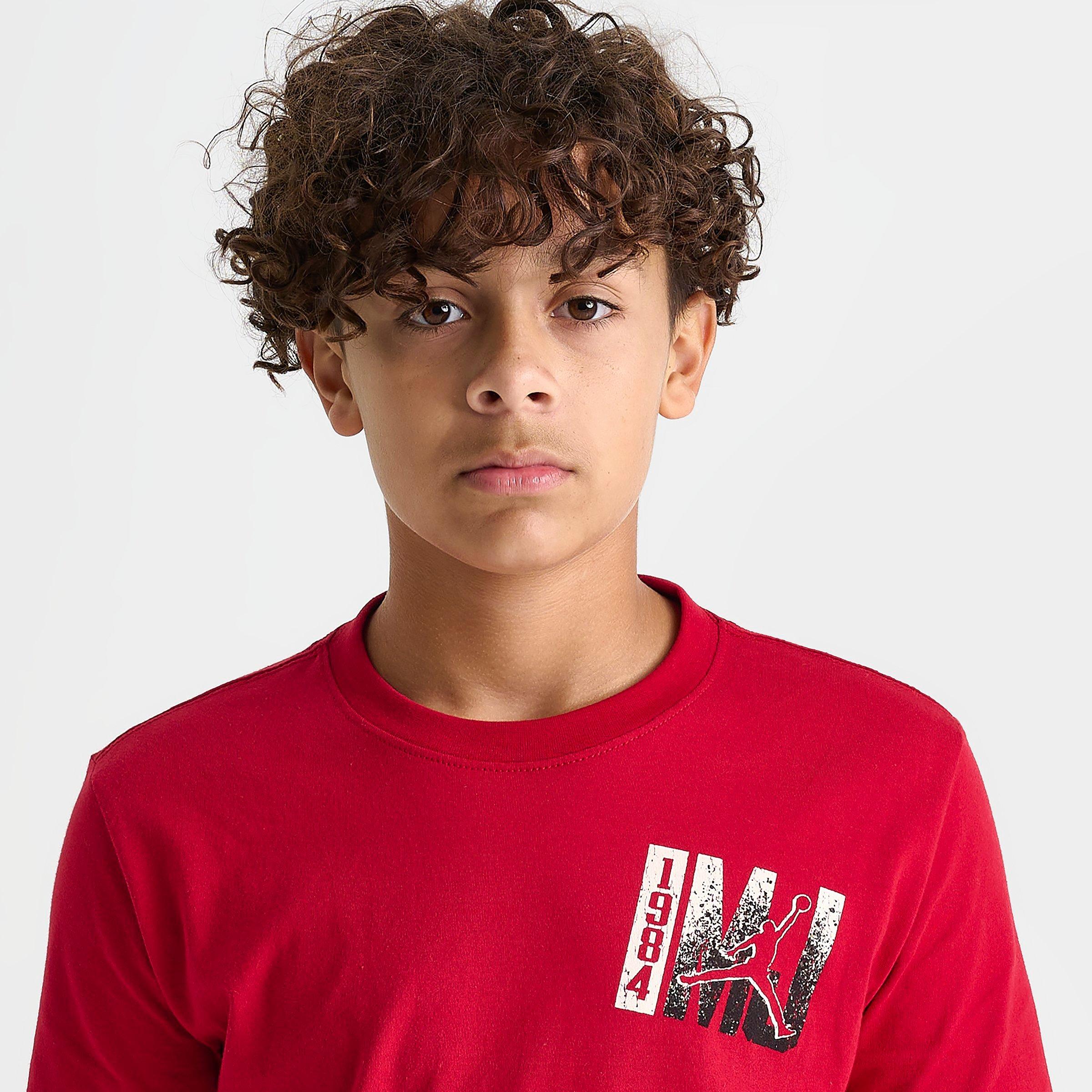 Kids' Jordan Jumpman Fade Back Hit T-Shirt