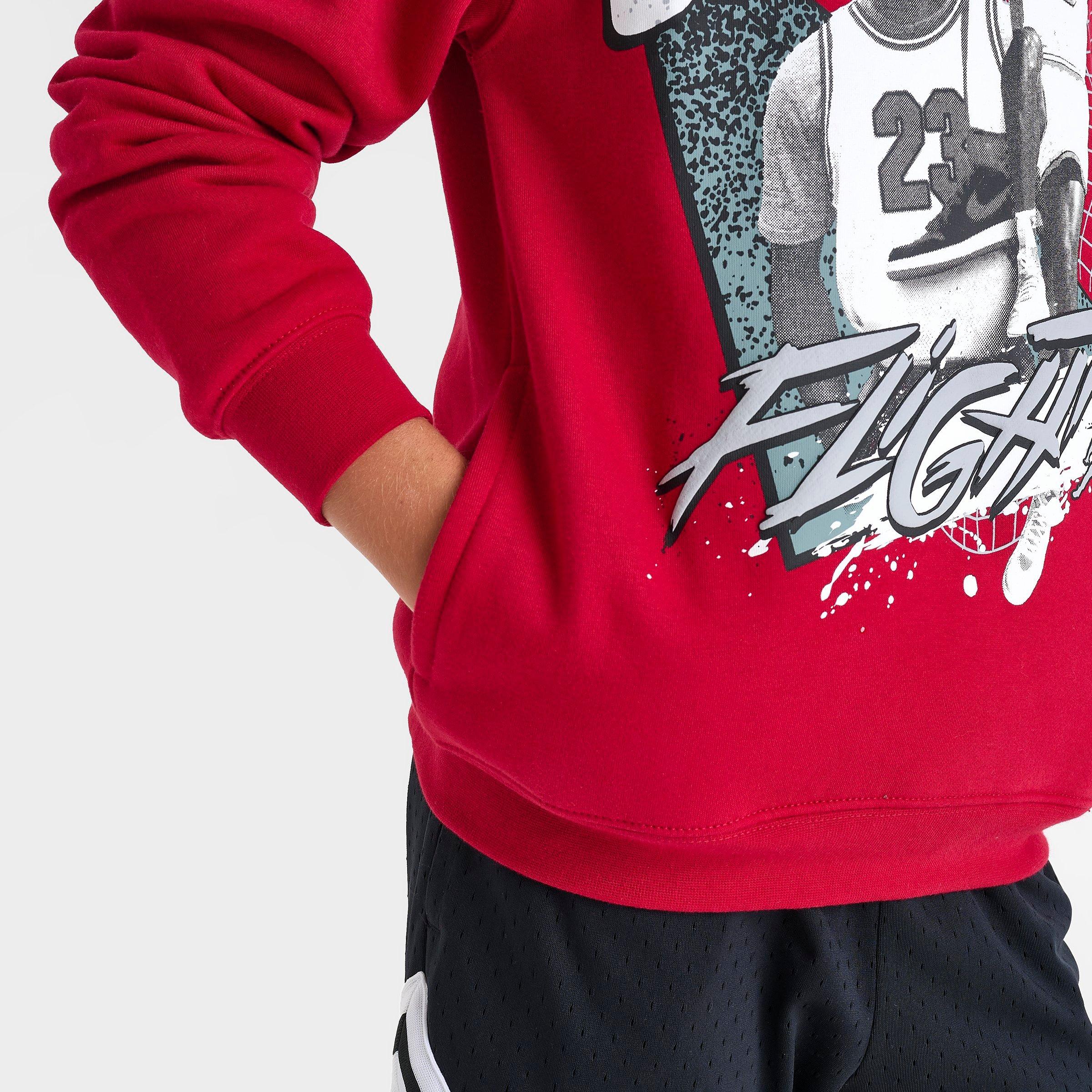 Kids' Jordan Flight Double Pullover Hoodie