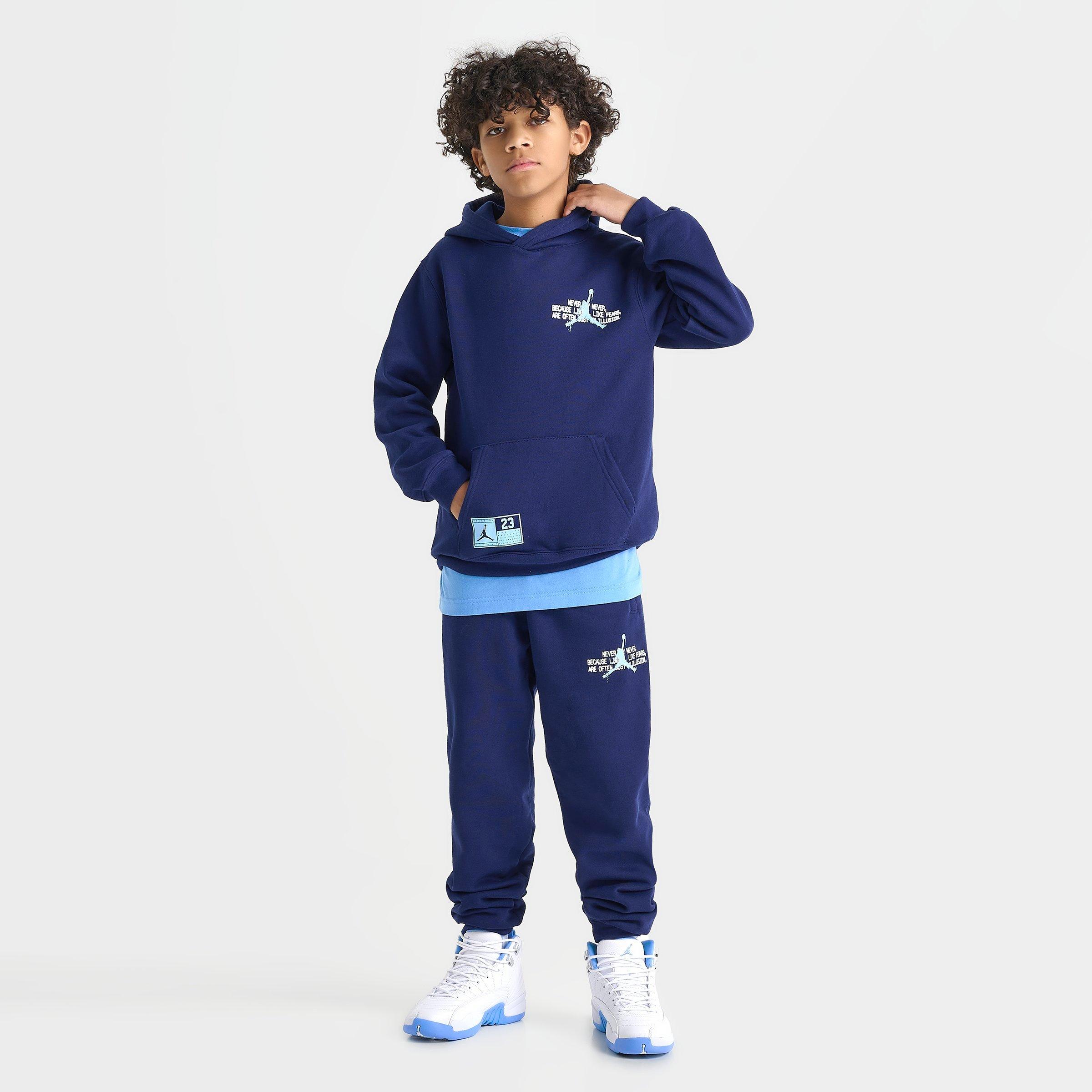 Kids' Jordan Jumpman Stamp Pullover Hoodie