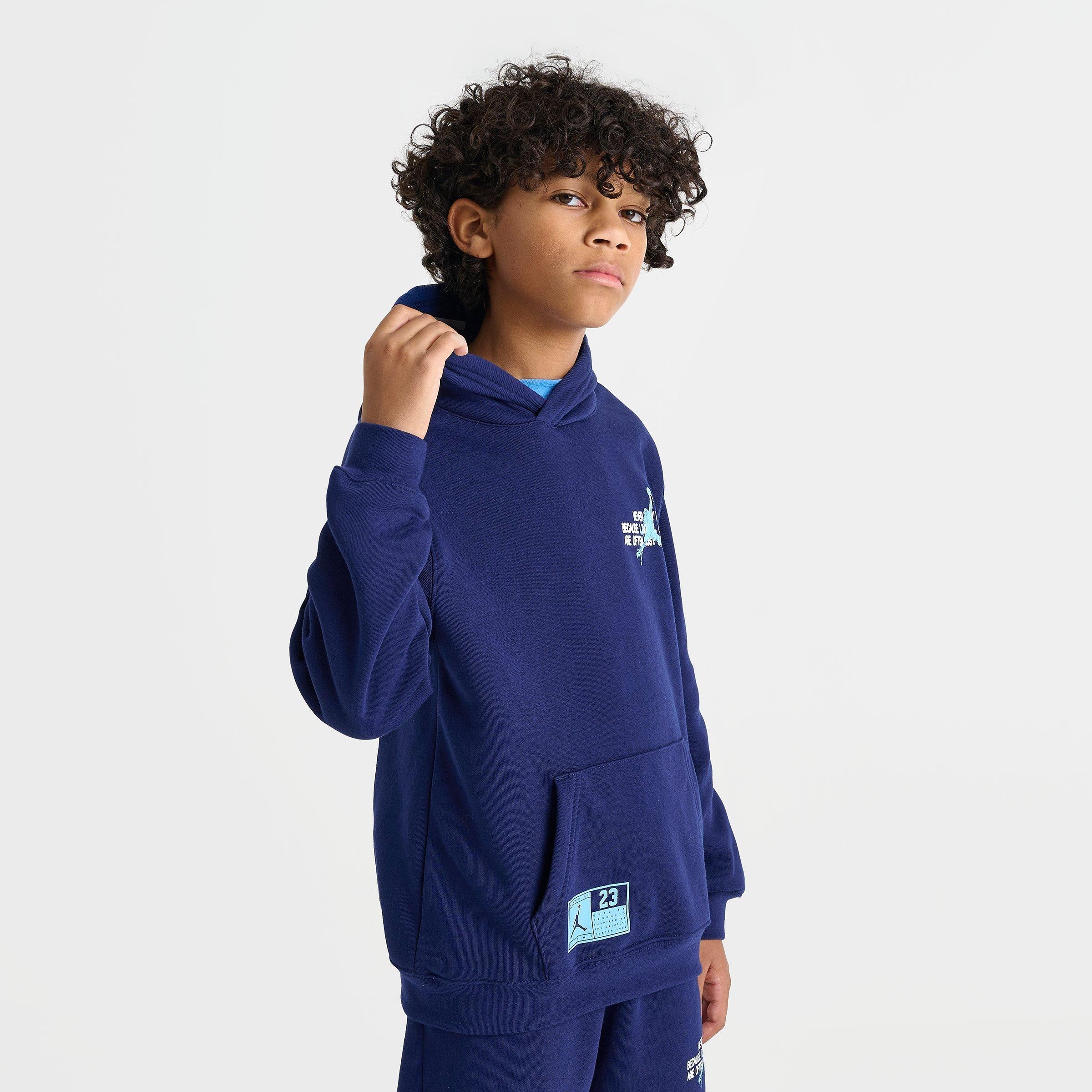 Kids' Jordan Jumpman Stamp Pullover Hoodie