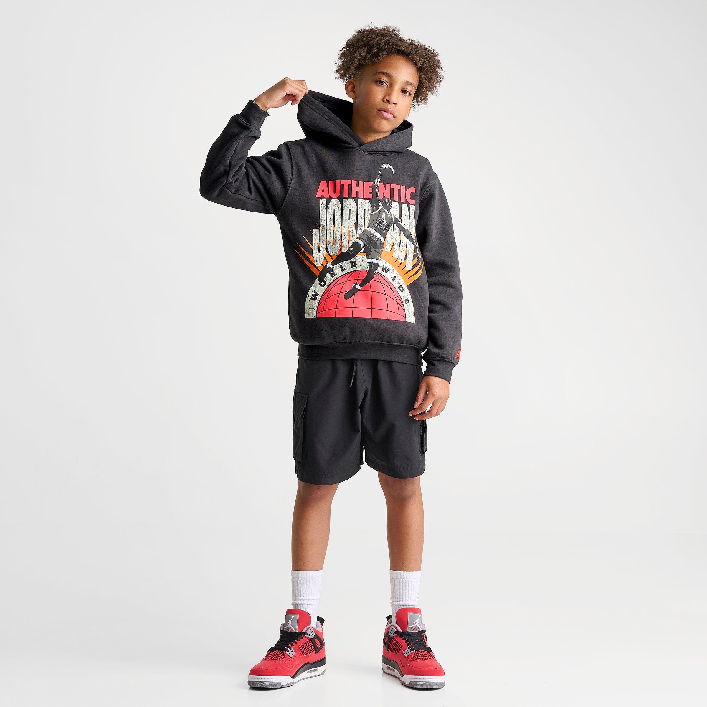 Big Kids' Jordan Authentic Pullover Hoodie