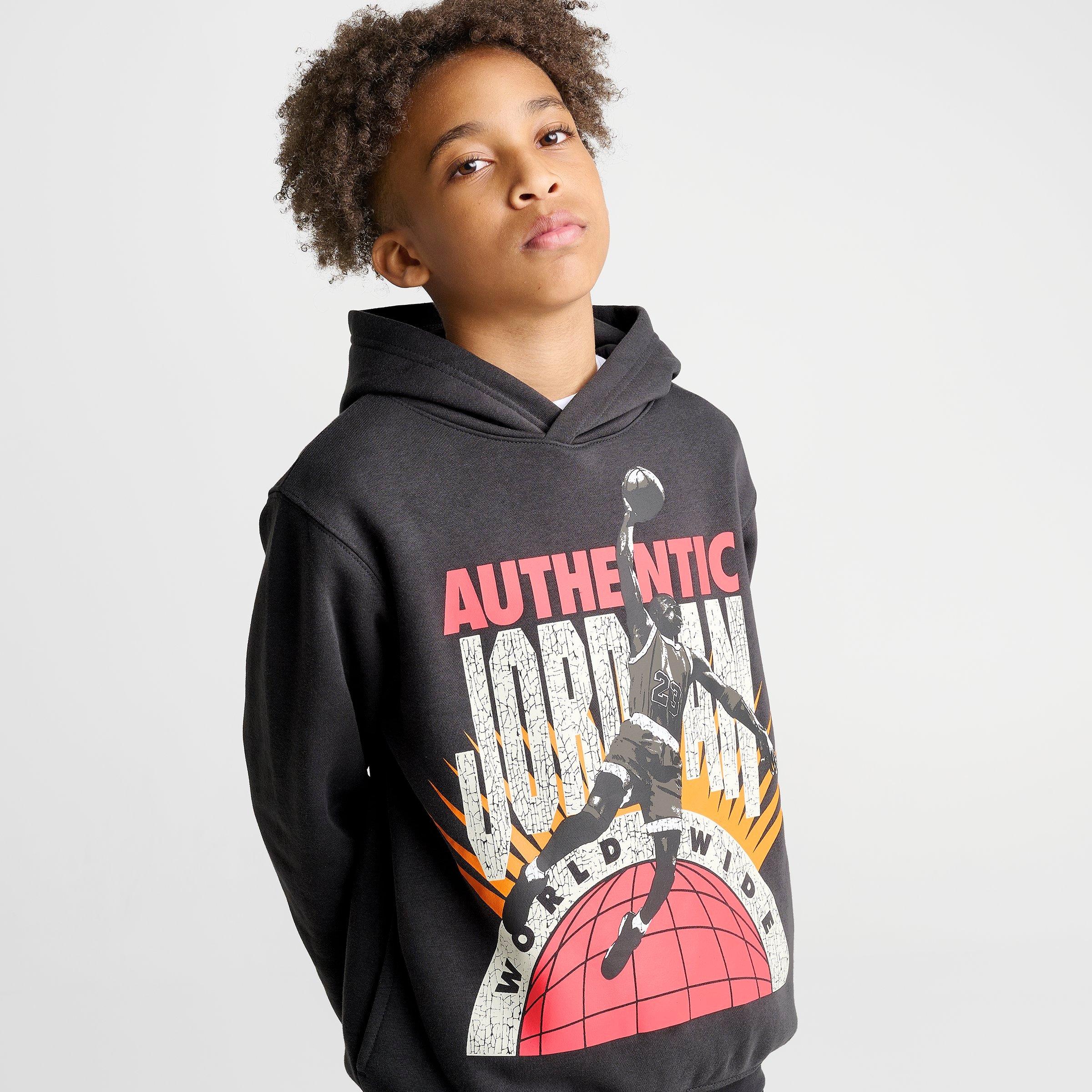 Big Kids' Jordan Authentic Pullover Hoodie