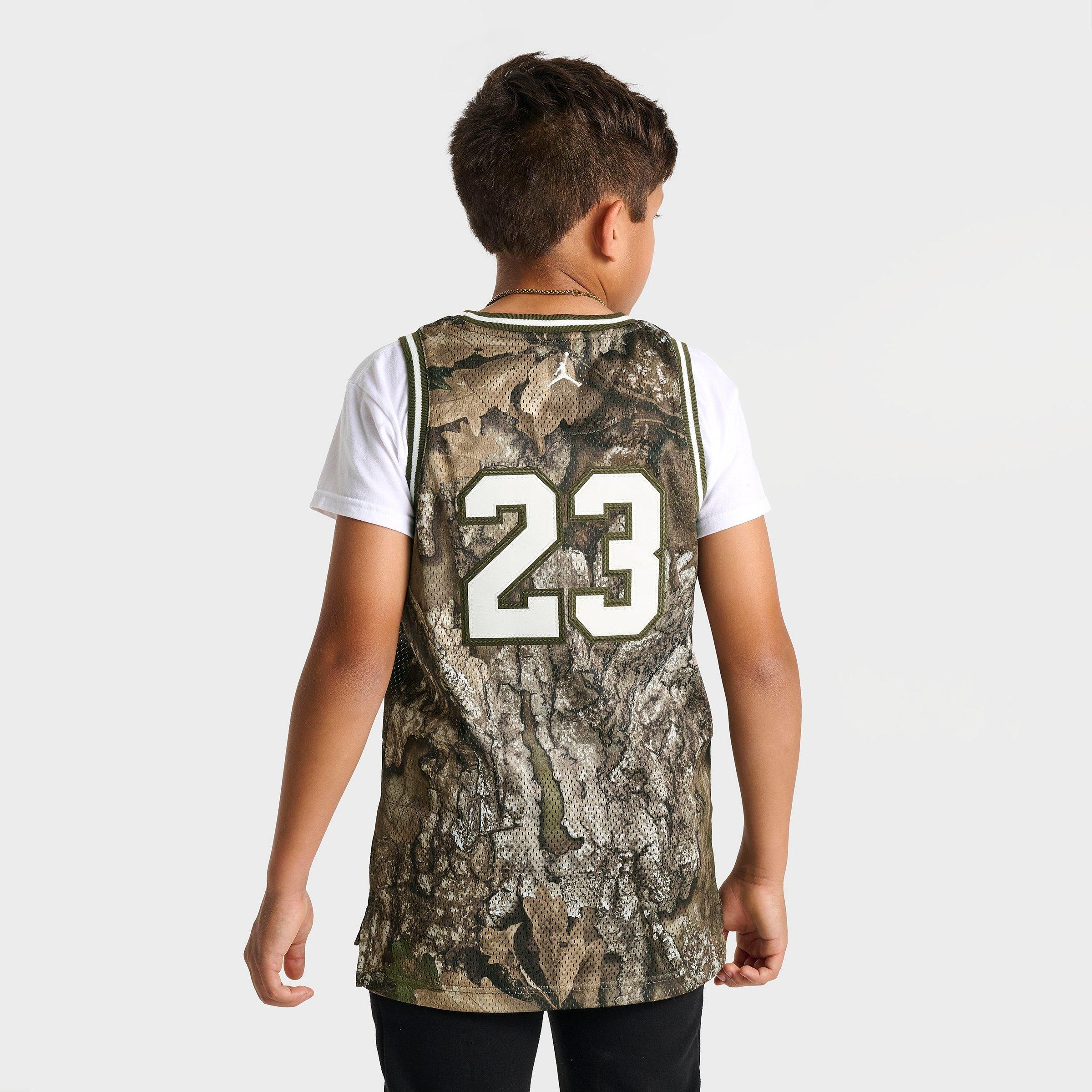 Big Kids' Jordan Flight x Realtree Allover Print Jersey