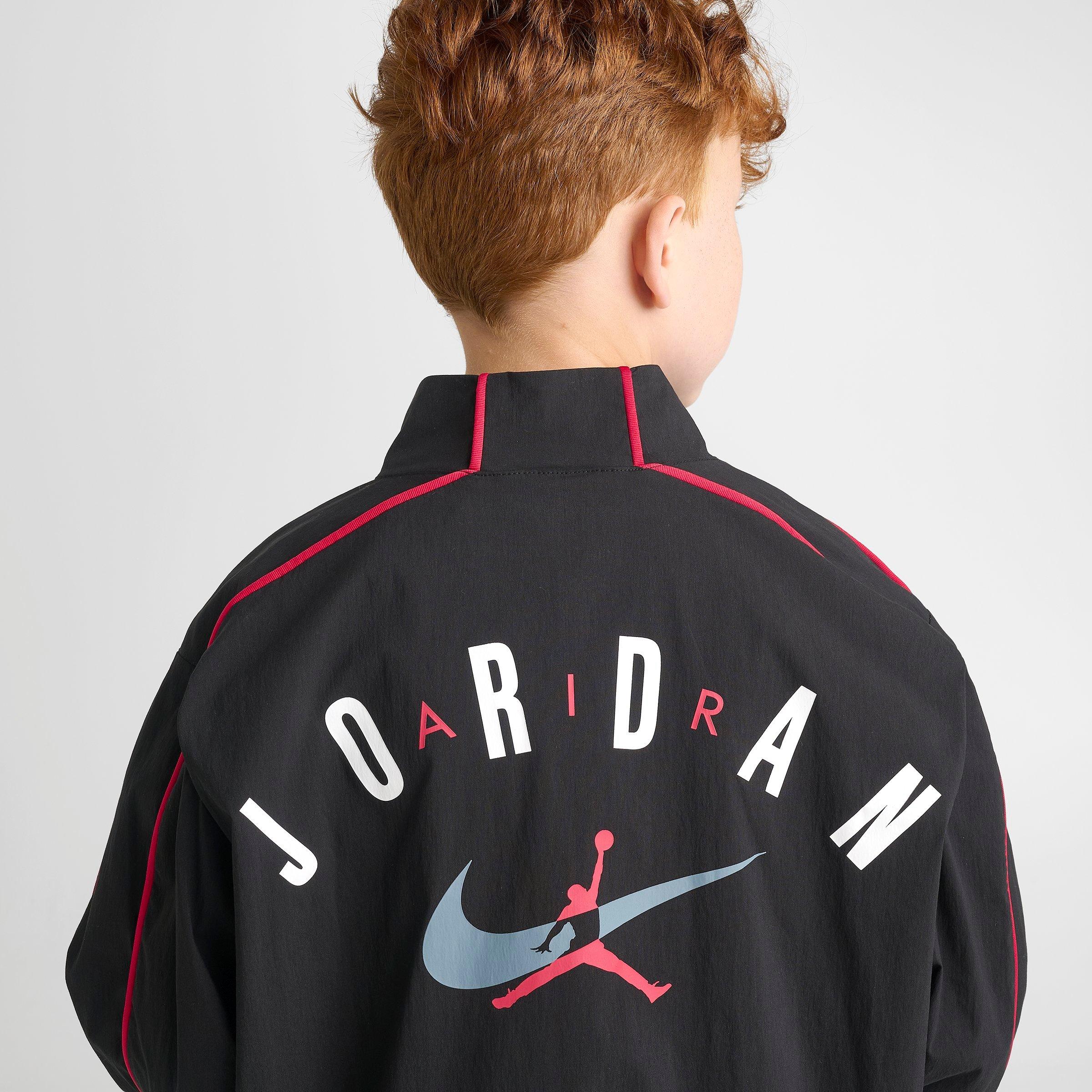 Big Kids' Jordan Jumpman Arch Woven Full-Zip Jacket