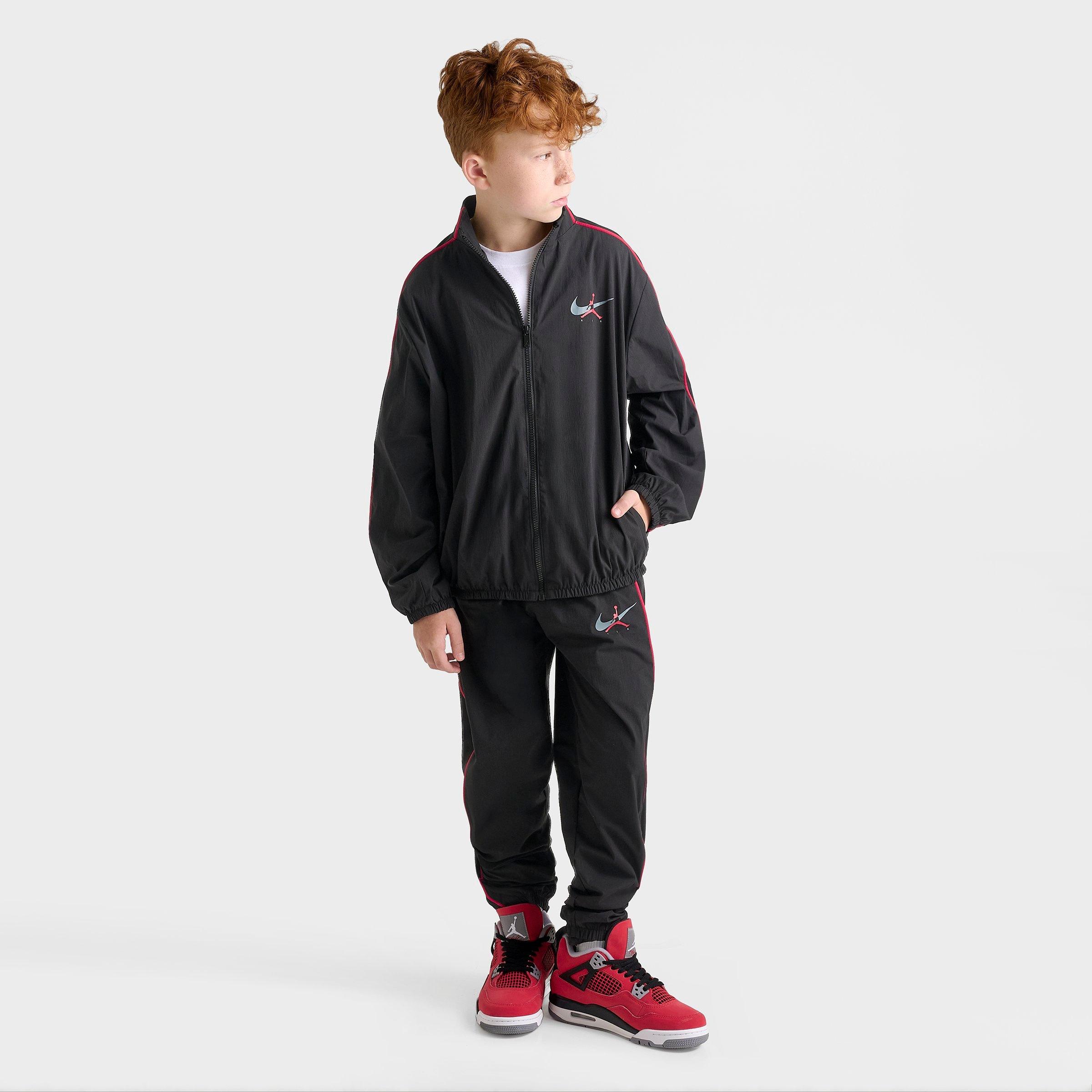 Big Kids' Jordan Jumpman T-Shirt and Woven Jogger Pants Set