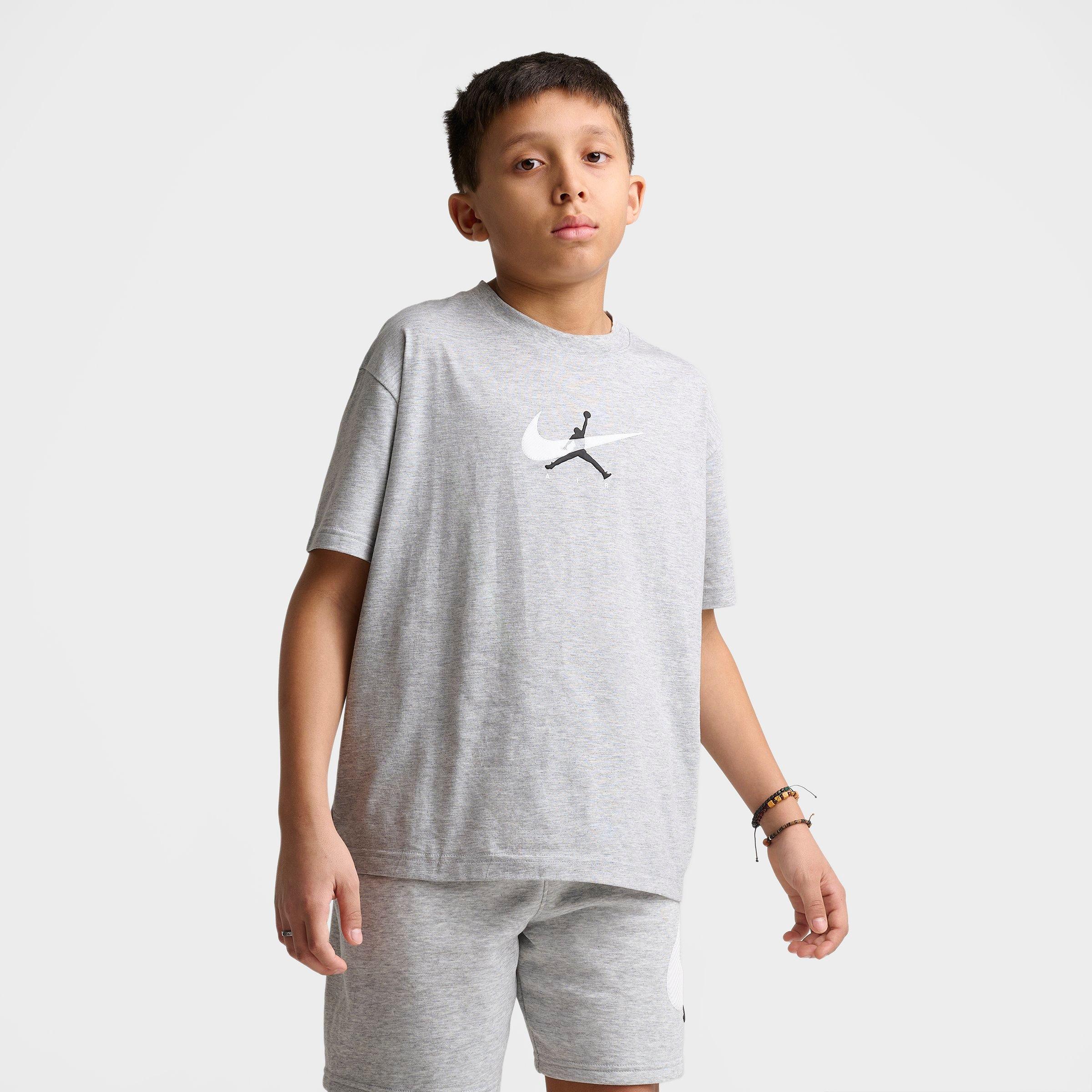Big Kids' Jordan Brooklyn Swoosh Logo T-Shirt