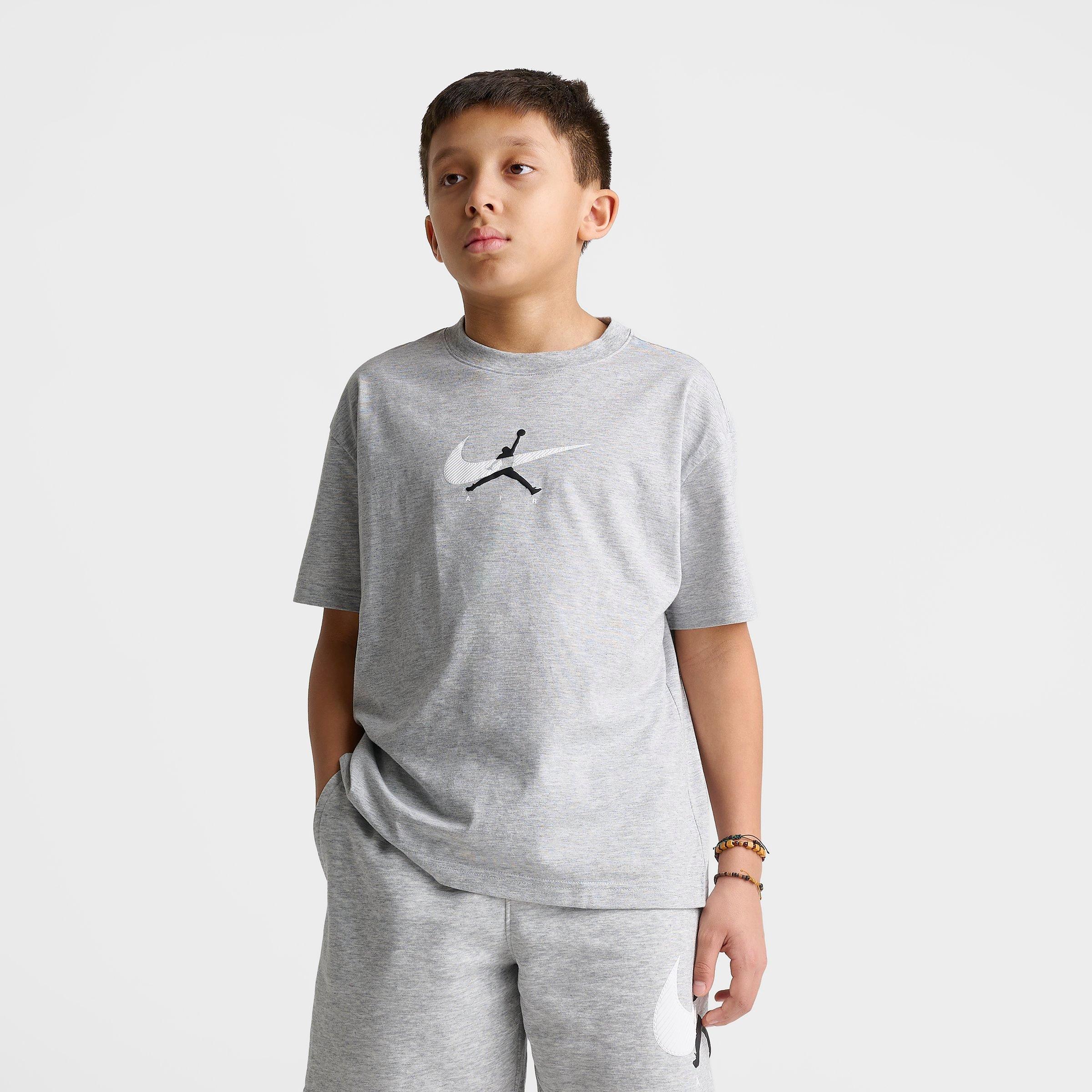 Big Kids' Jordan Brooklyn Swoosh Logo T-Shirt