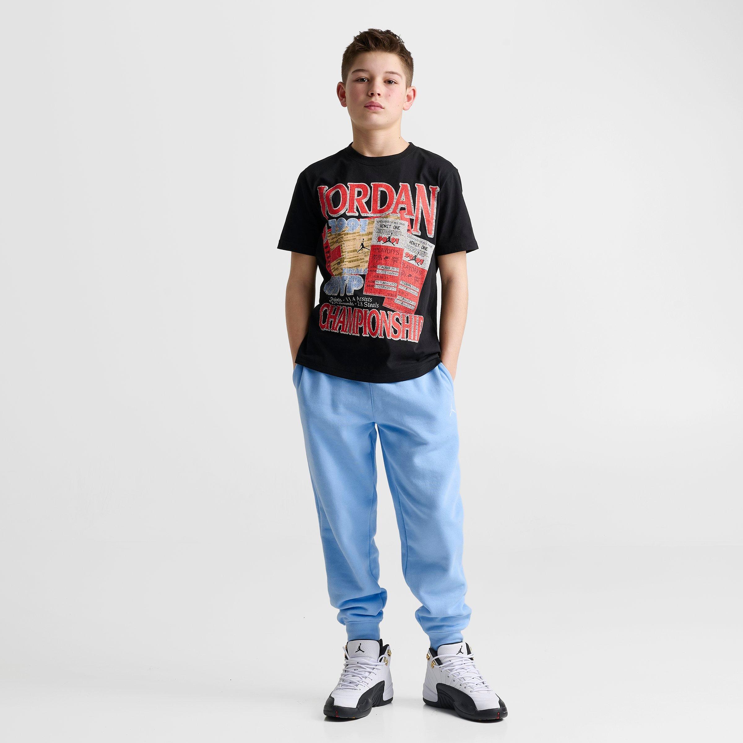 Big Kids' Jordan Infrared Retro Tickets Graphic T-Shirt