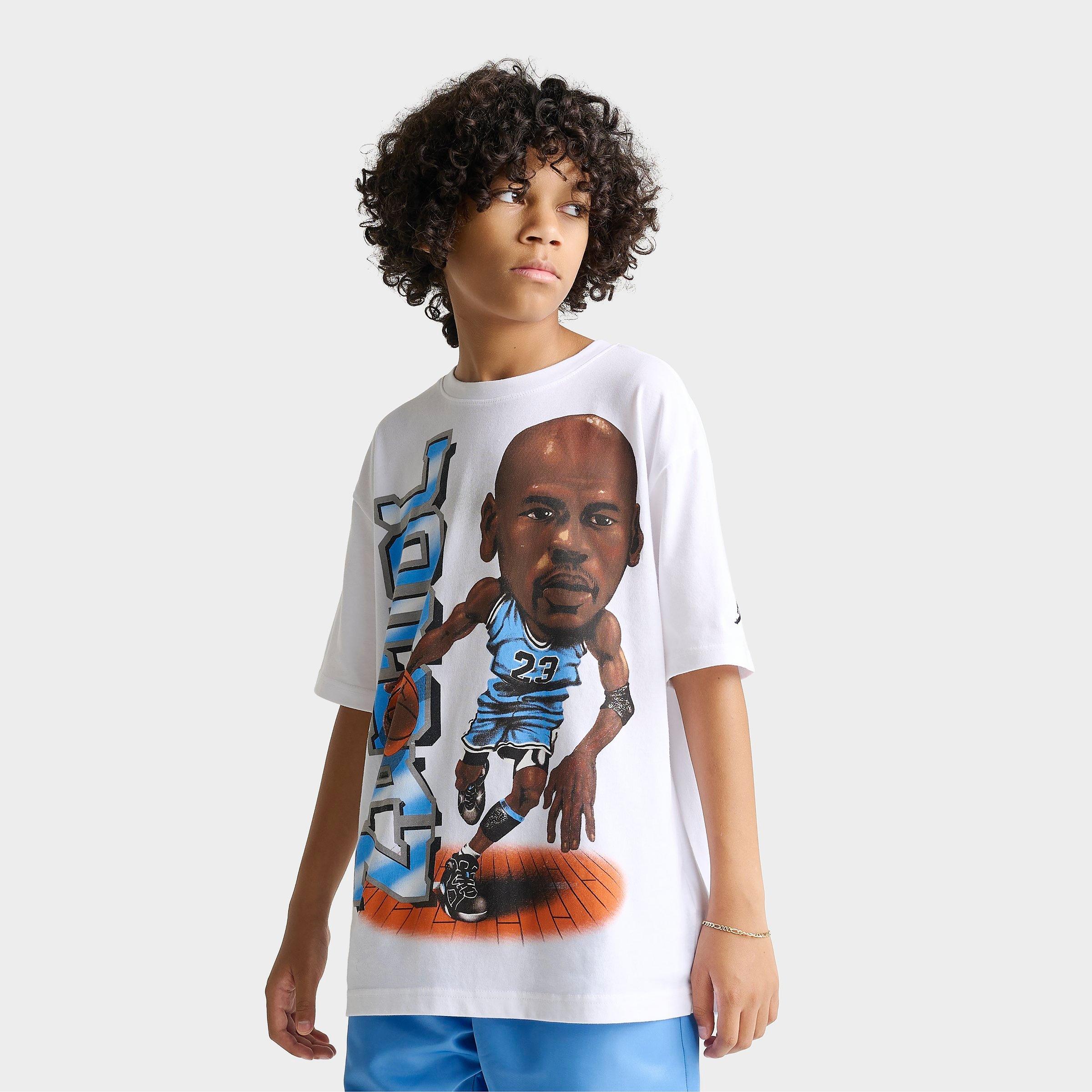 Big Kids' Jordan Bobblehead Oversized T-Shirt