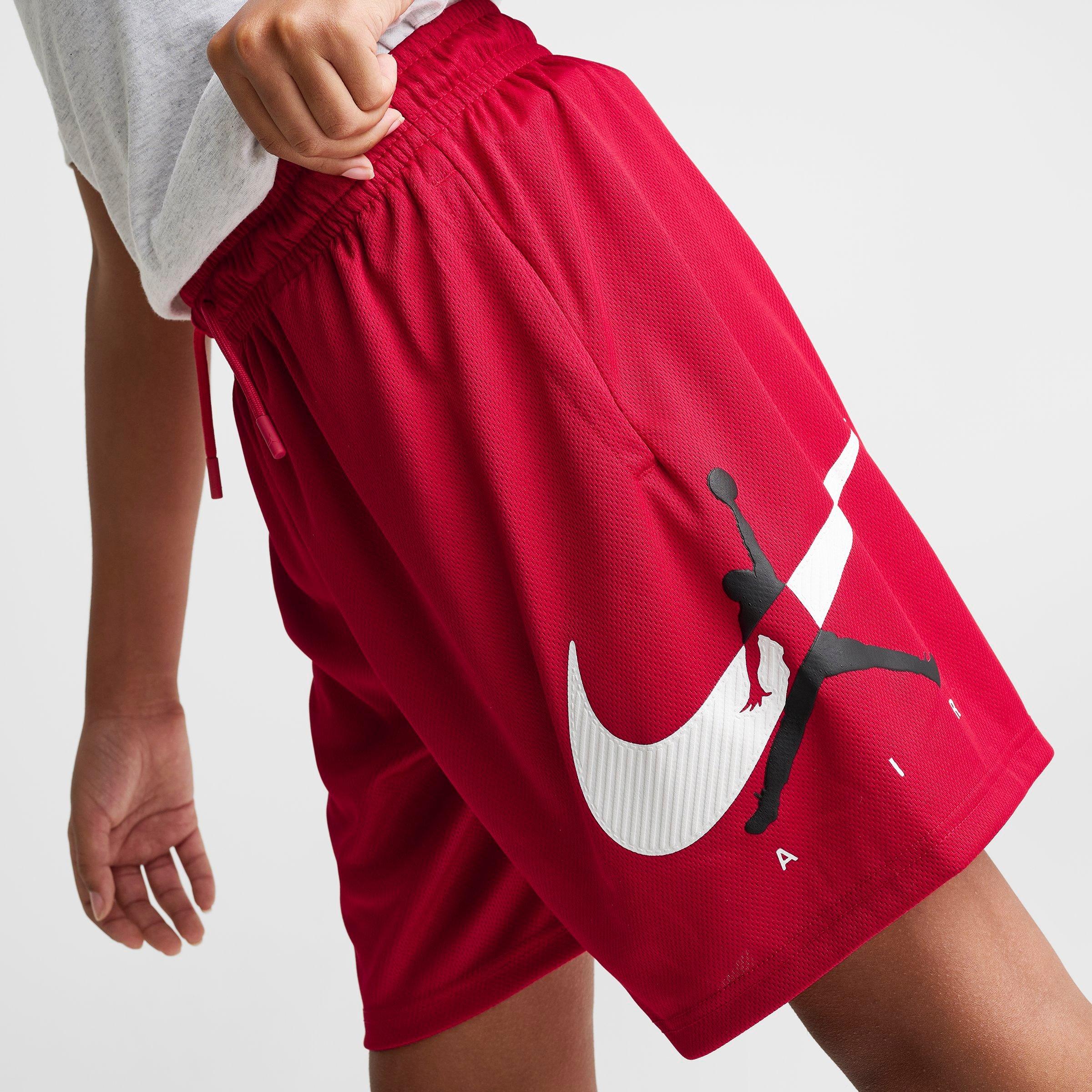 Big Kids' Jordan Jumpman Swoosh Mesh Shorts