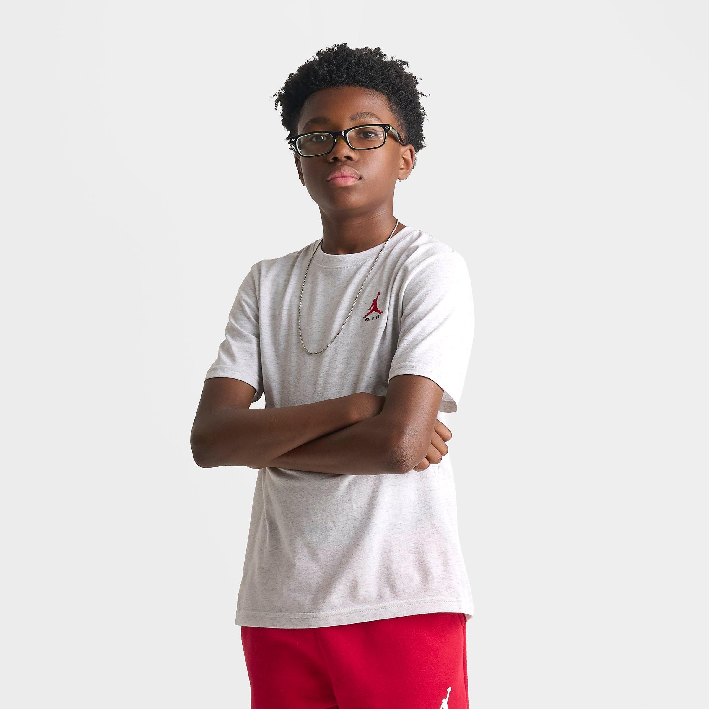 Big Kids' Jordan Brooklyn Essentials Embroidered Jumpman T-Shirt