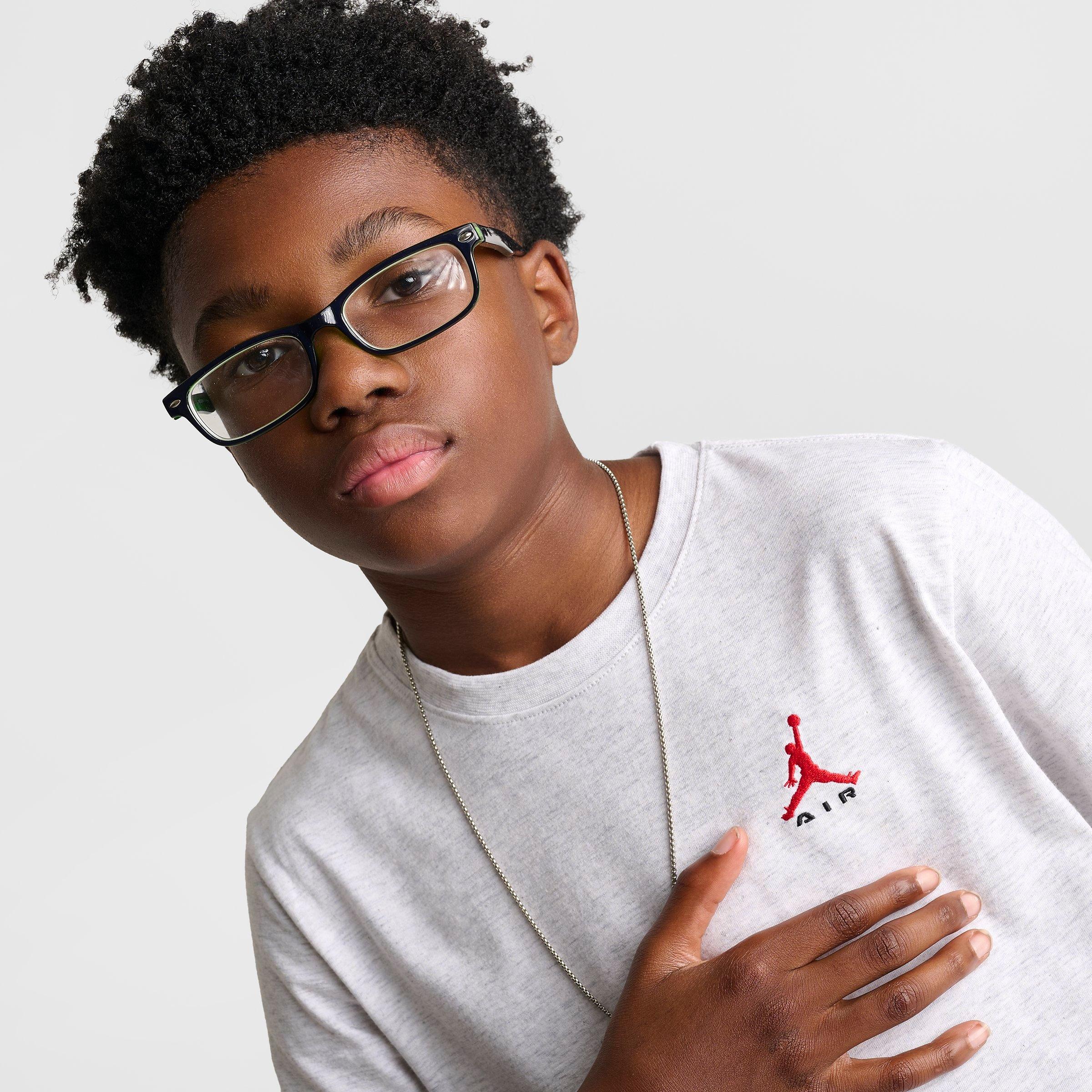 Big Kids' Jordan Brooklyn Essentials Embroidered Jumpman T-Shirt