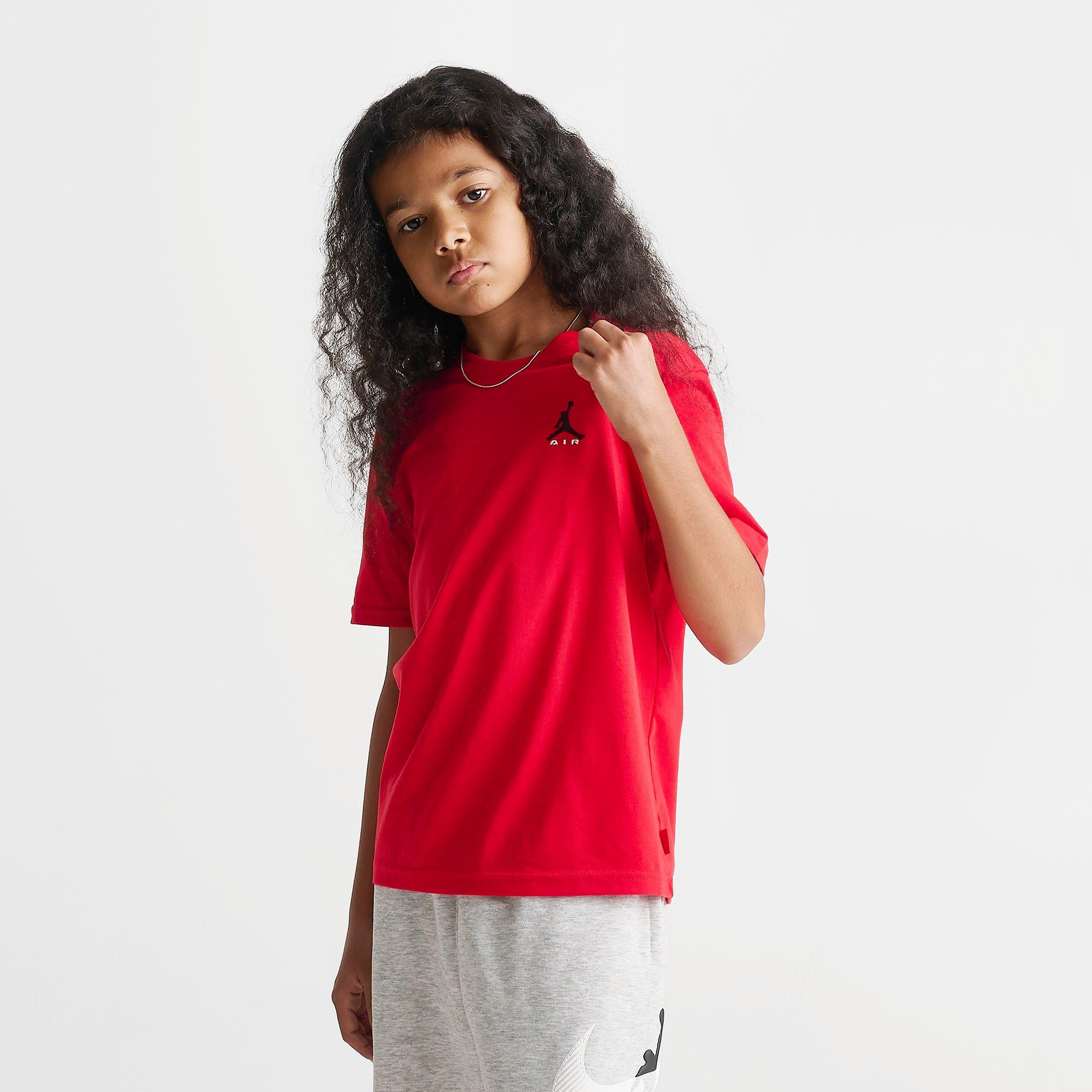 Big Kids' Jordan Brooklyn Essentials Embroidered Jumpman T-Shirt