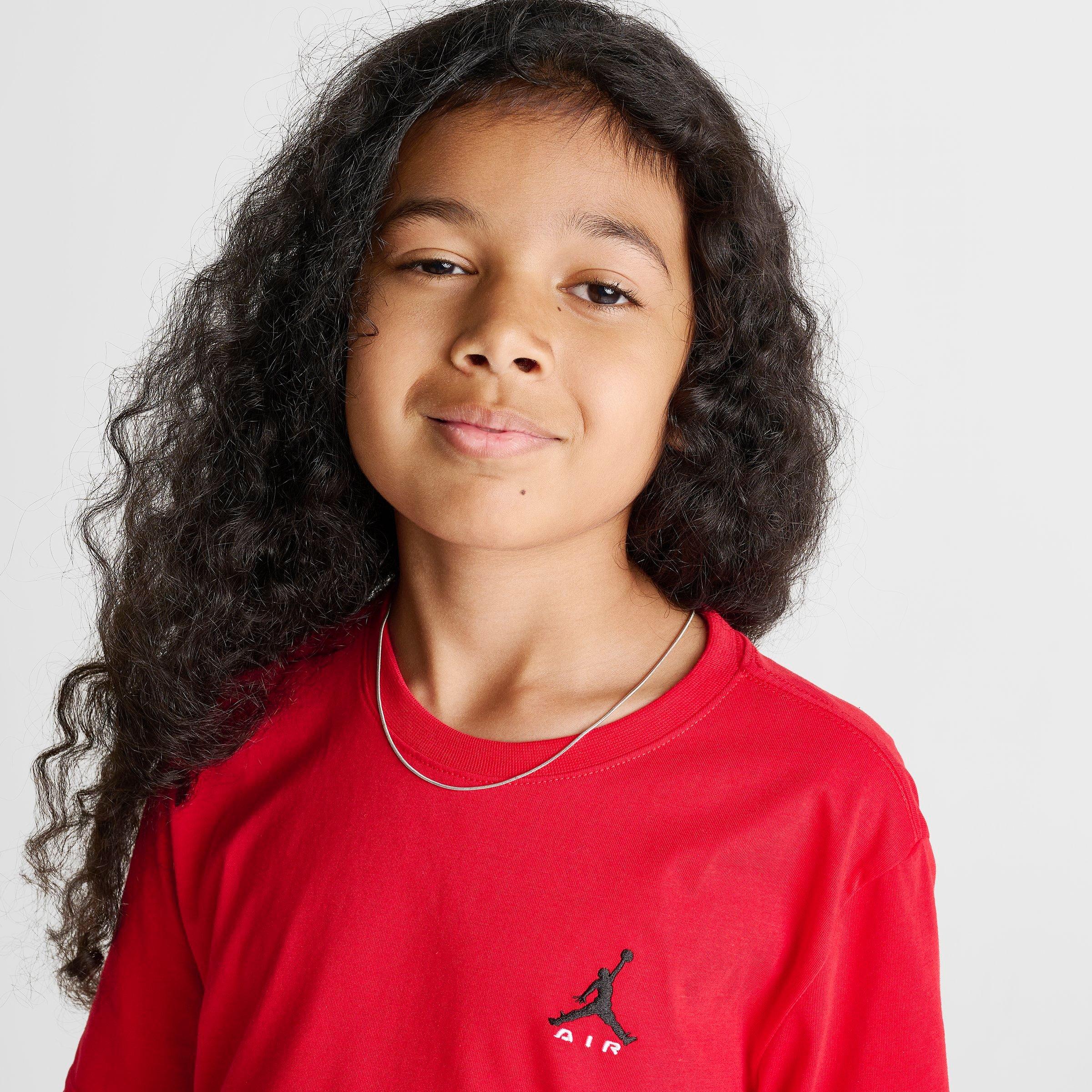 Big Kids' Jordan Brooklyn Essentials Embroidered Jumpman T-Shirt