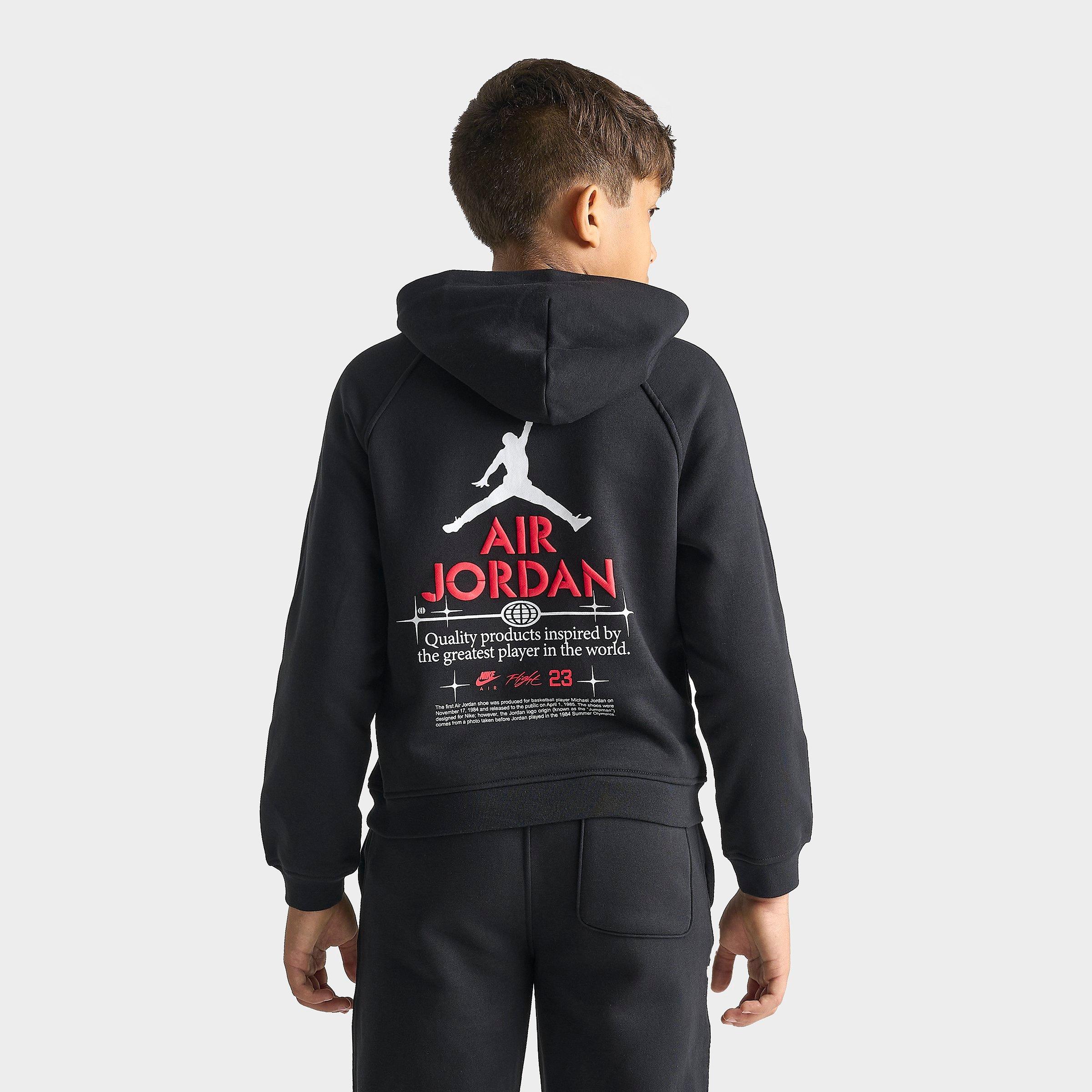 Big Kids' Jordan MJ Quality Graphic Pullover Hoodie