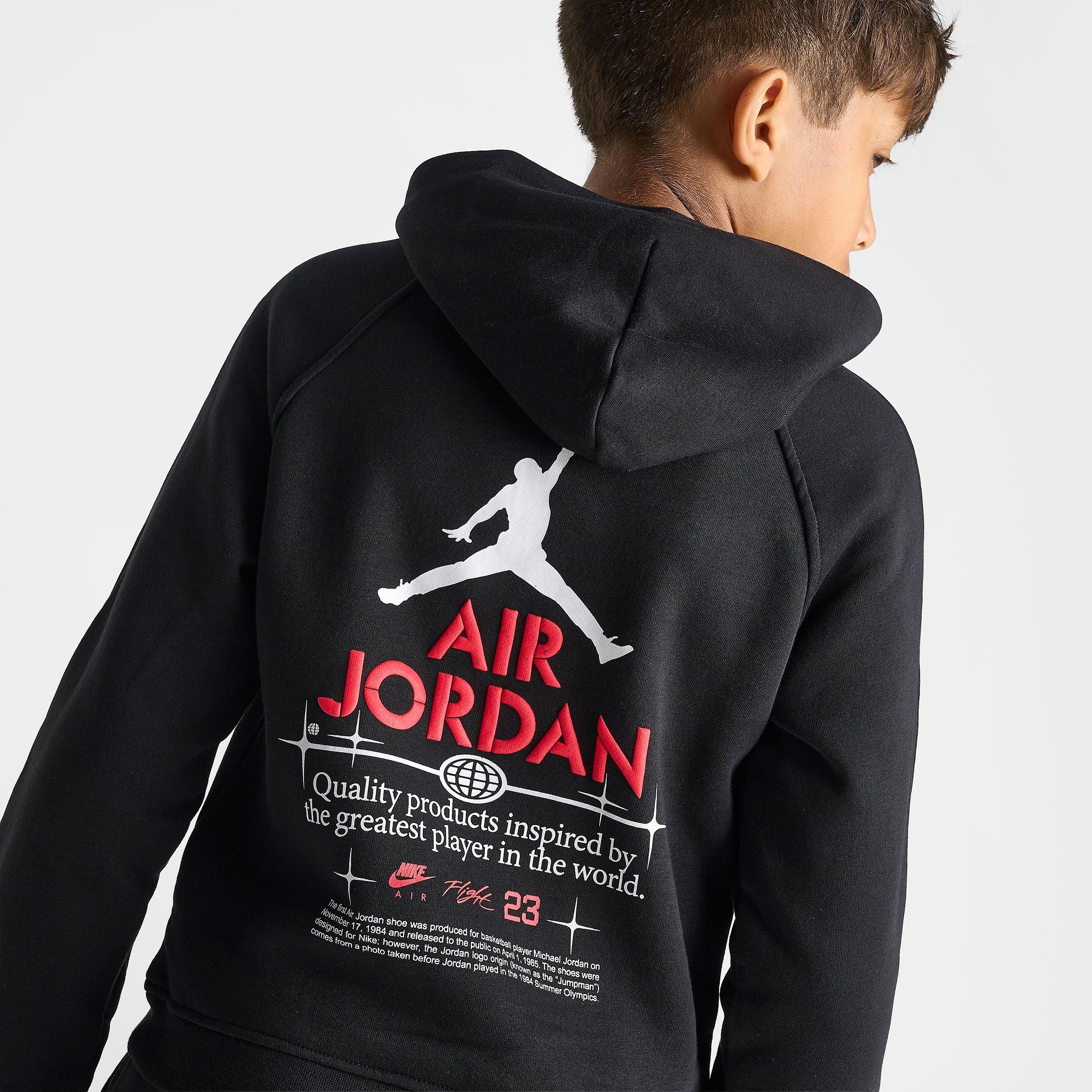 Big Kids' Jordan MJ Quality Graphic Pullover Hoodie