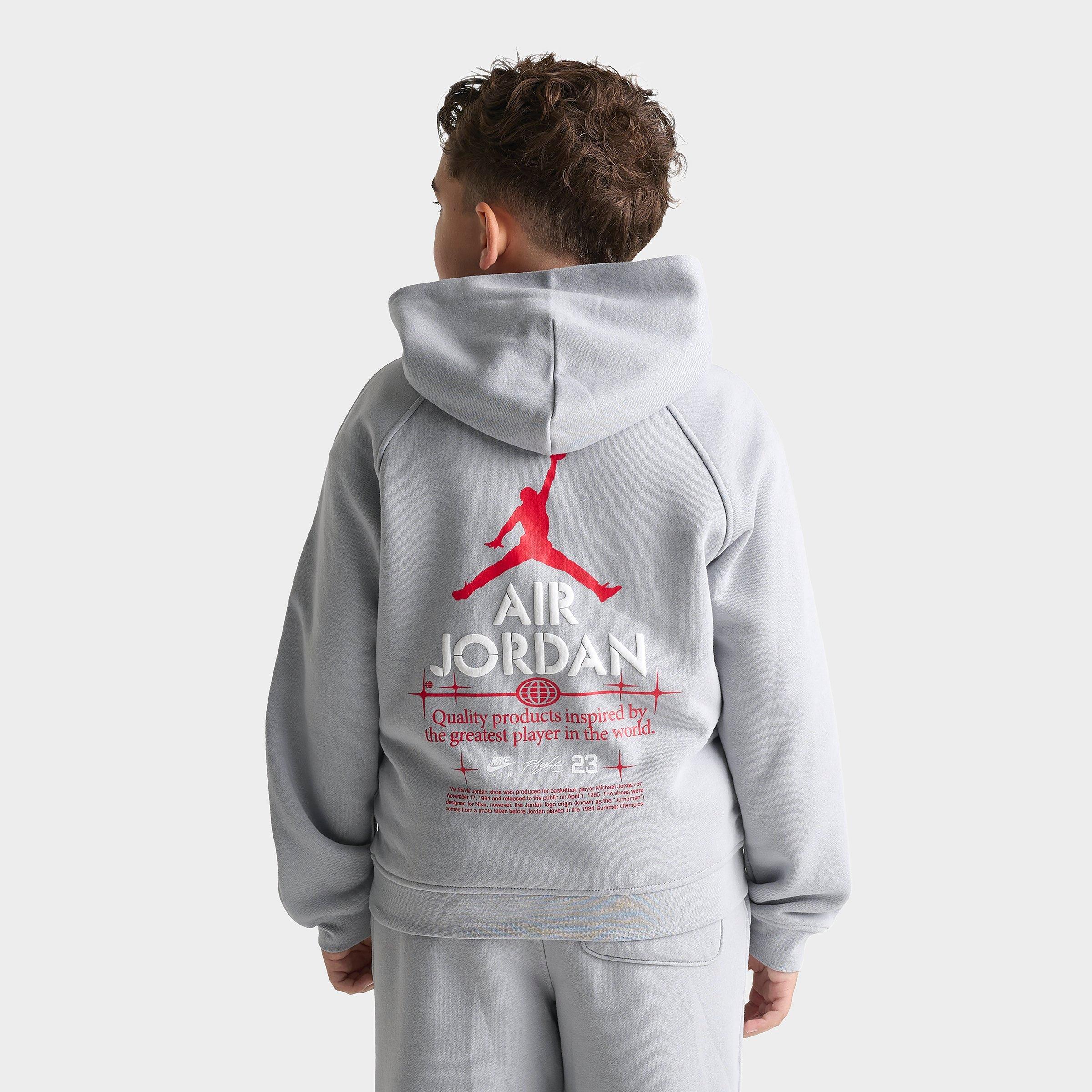 Big Kids' Jordan MJ Quality Graphic Pullover Hoodie