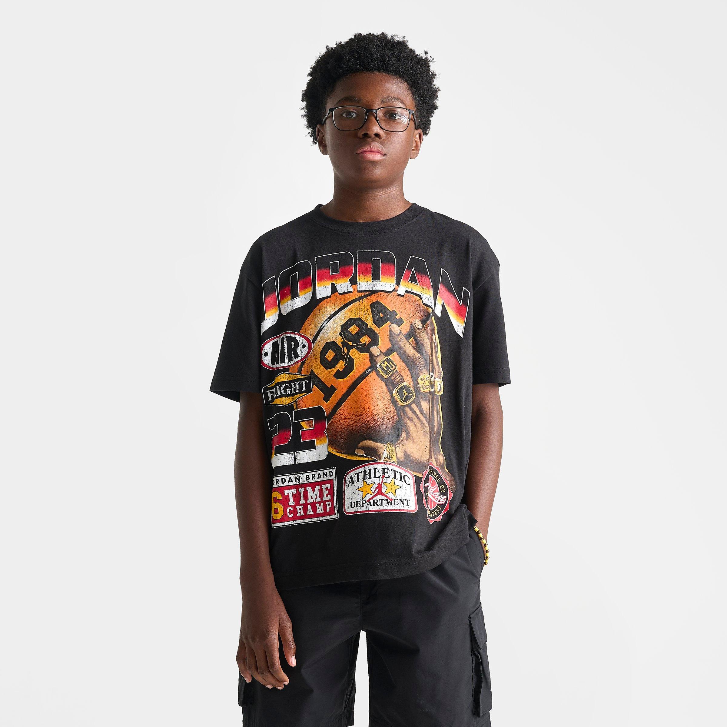 Big Kids' Jordan 6 Rings Graphic T-Shirt