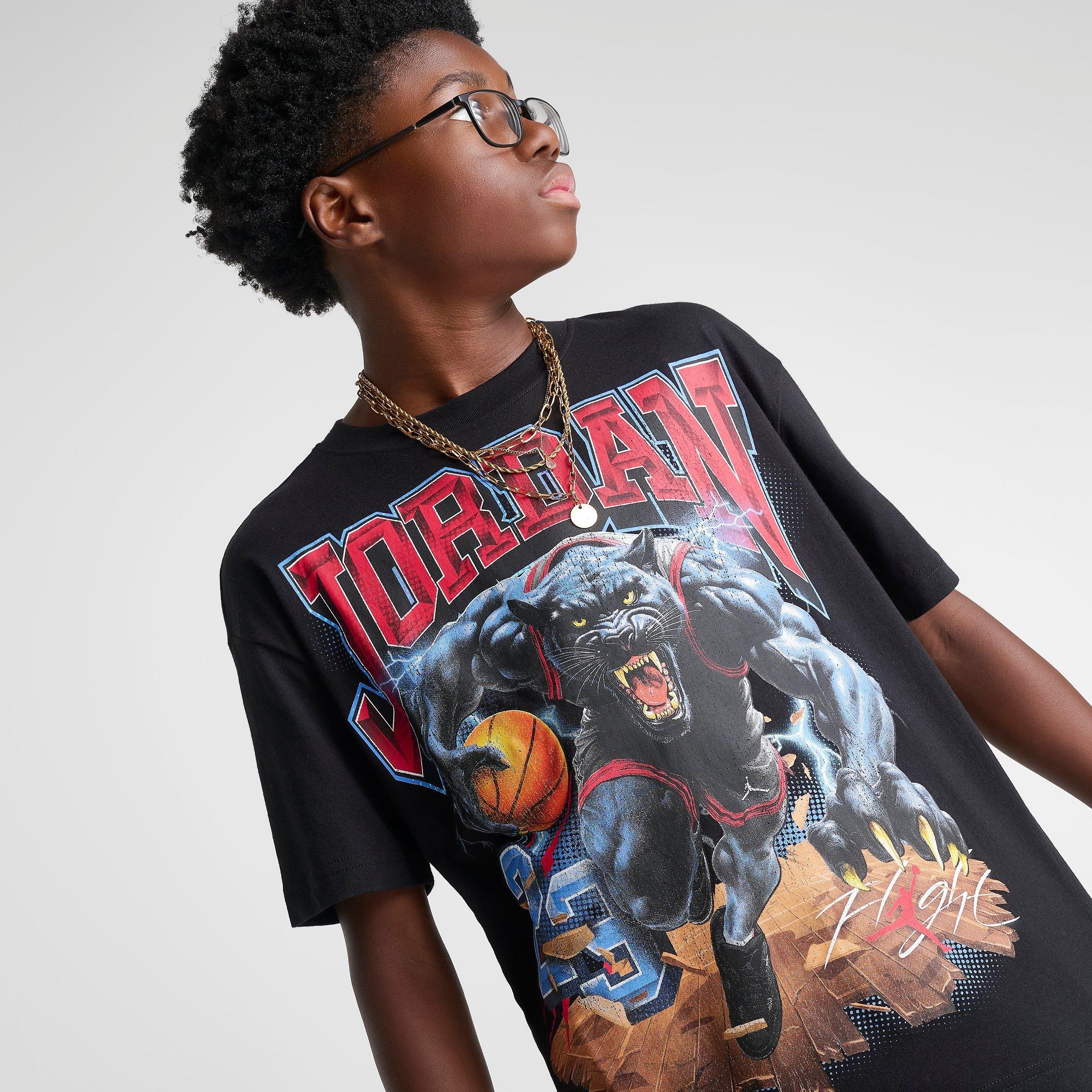 Big Kids' Jordan Panther Graphic T-Shirt