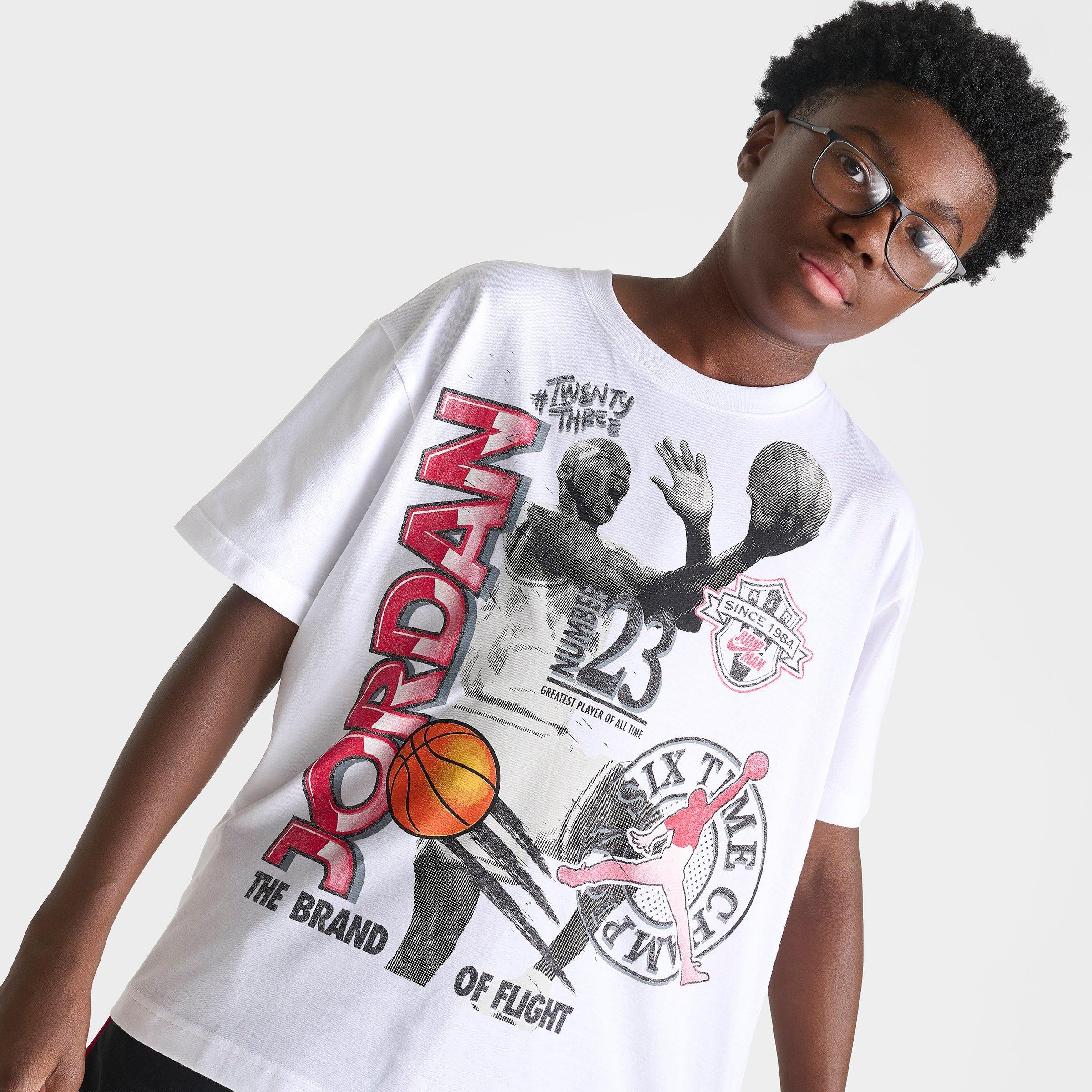 Big Kids' Jordan Jumpman Crest T-Shirt