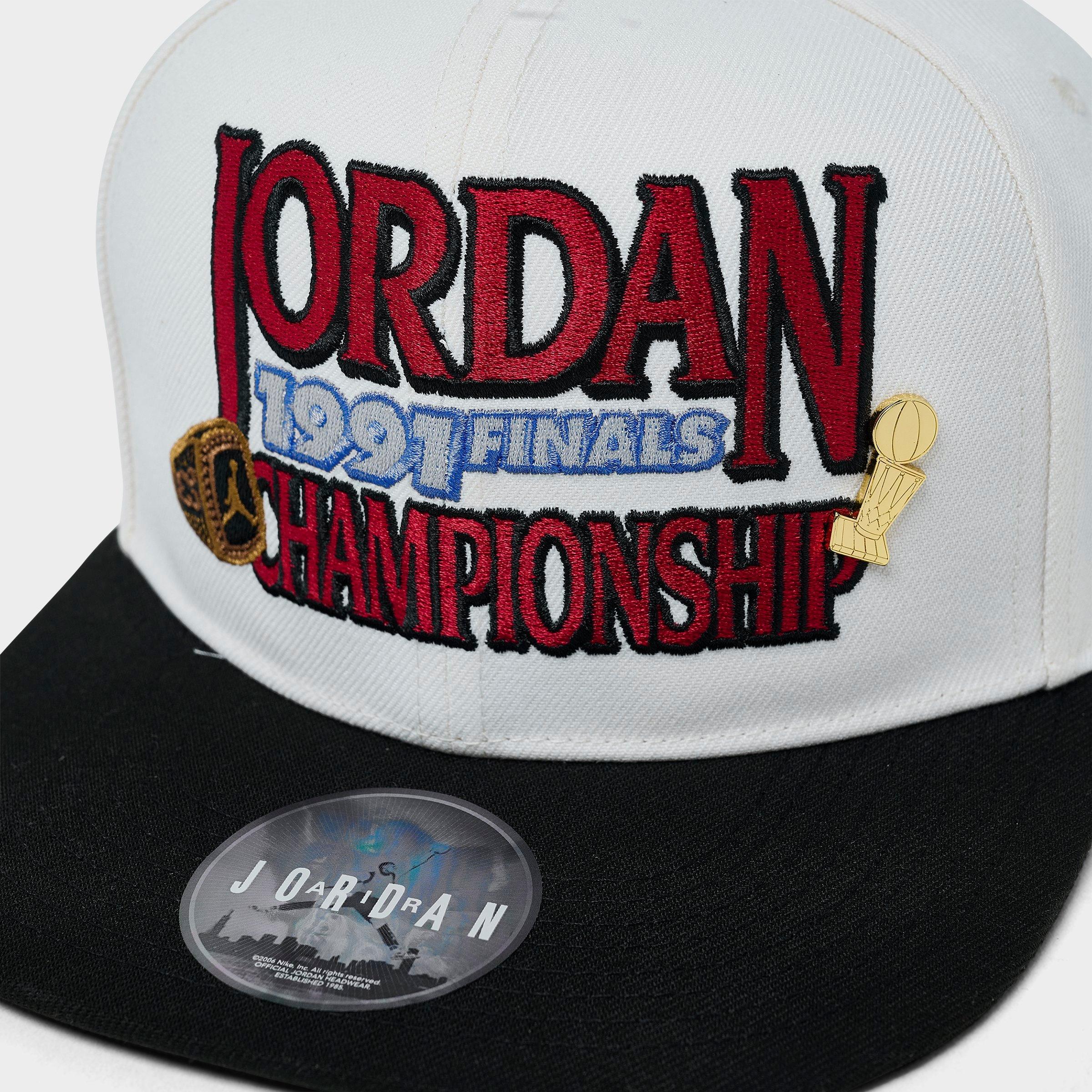 Kids' Jordan AJ6 1991 Finals Pro Snapback Hat