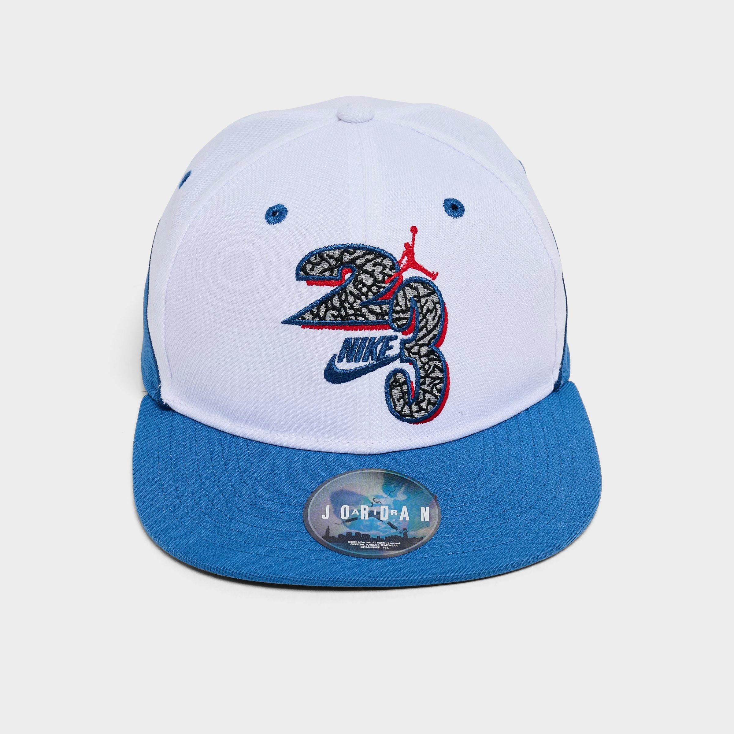 Kids' Jordan Pro True Blue Snapback Hat