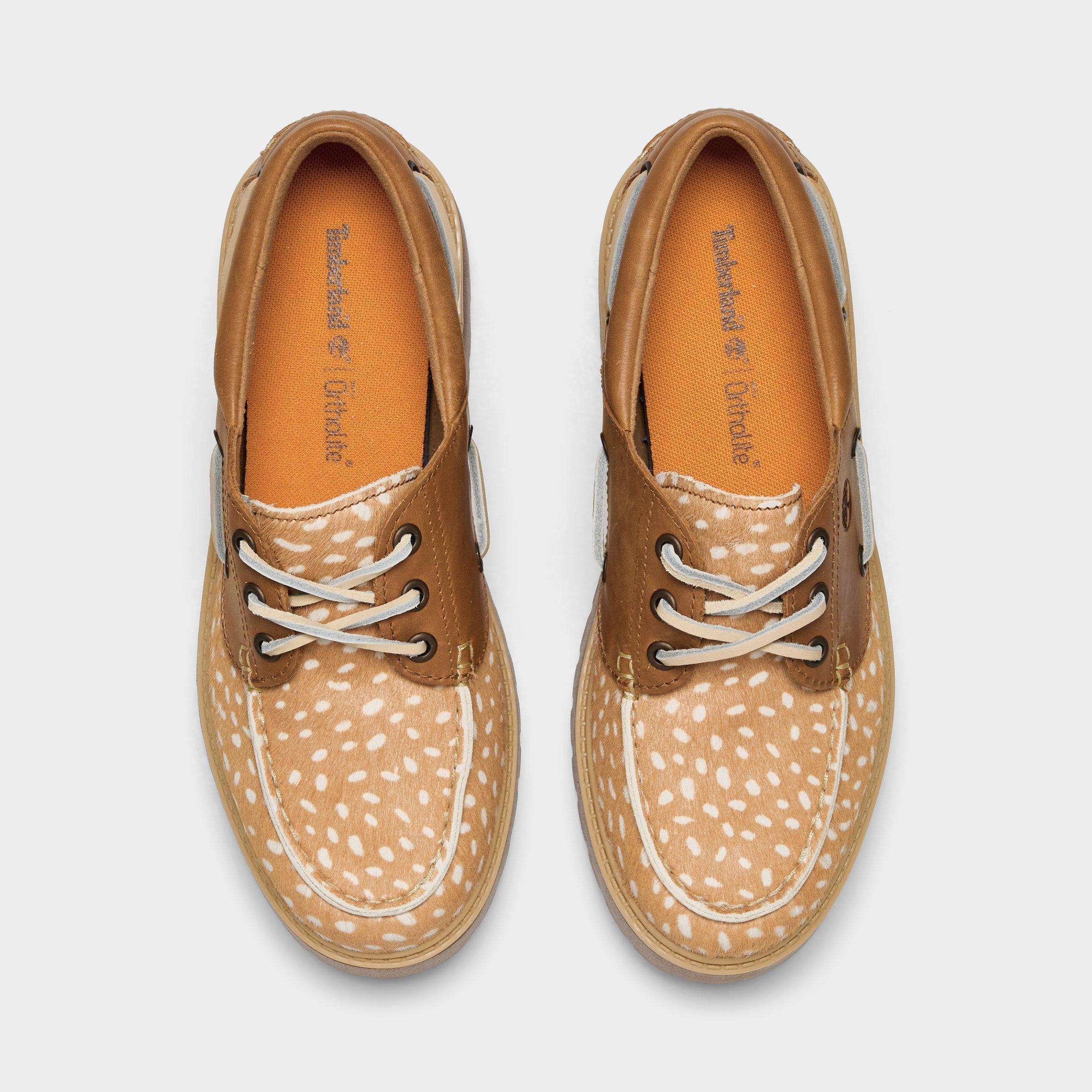 Women's Timberland Stone Street 3-Eye Platform Boat Shoes