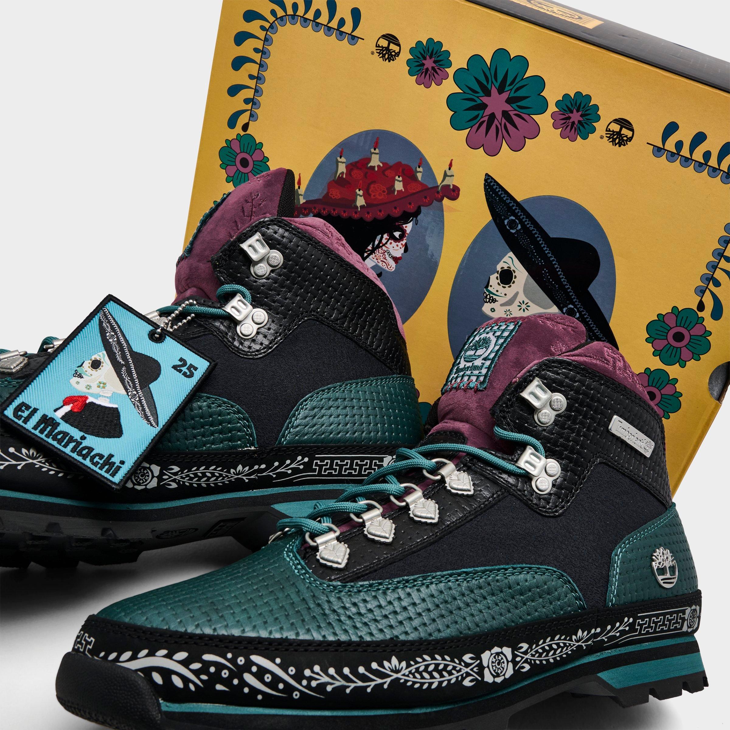 Men's Timberland Euro Hiker Dia de Muertos Hiking Boots