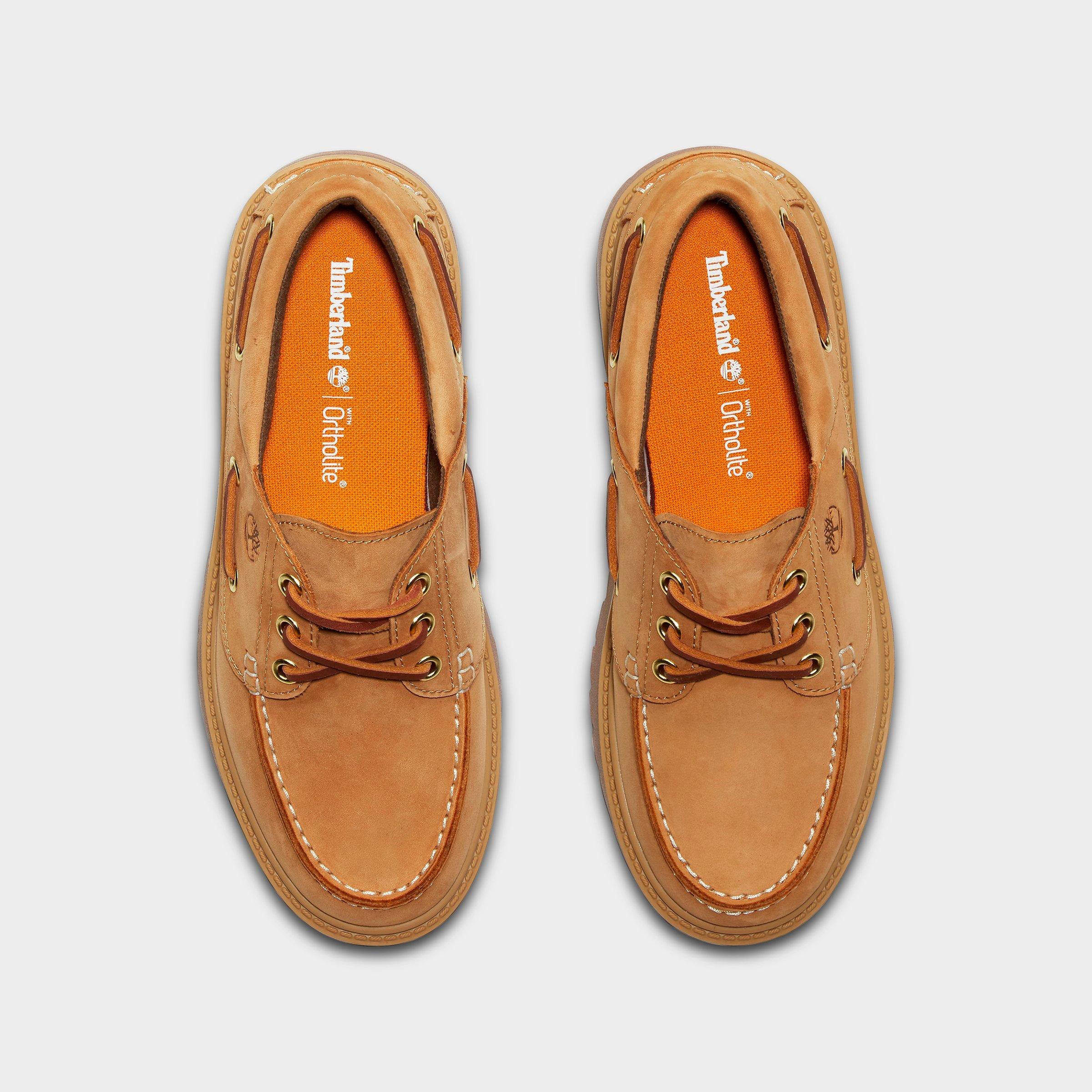 Women’s TImberland Stone Street 3-Eye Platform Boat Shoes