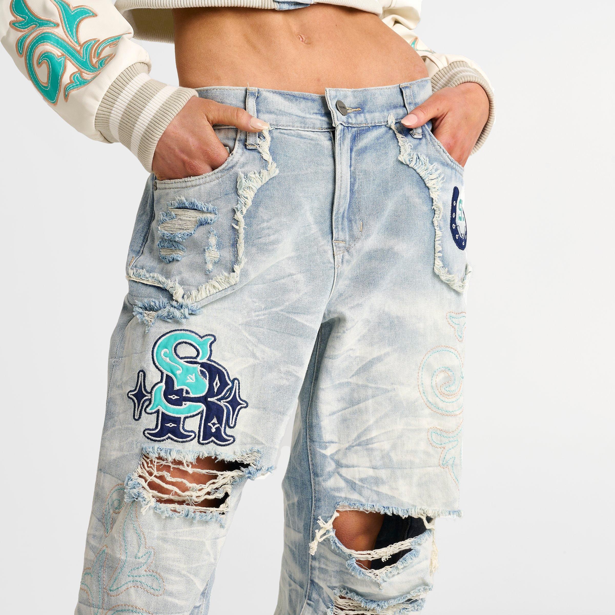 Women's Smoke Rise Alex Wide-Leg Rigid Denim Pants