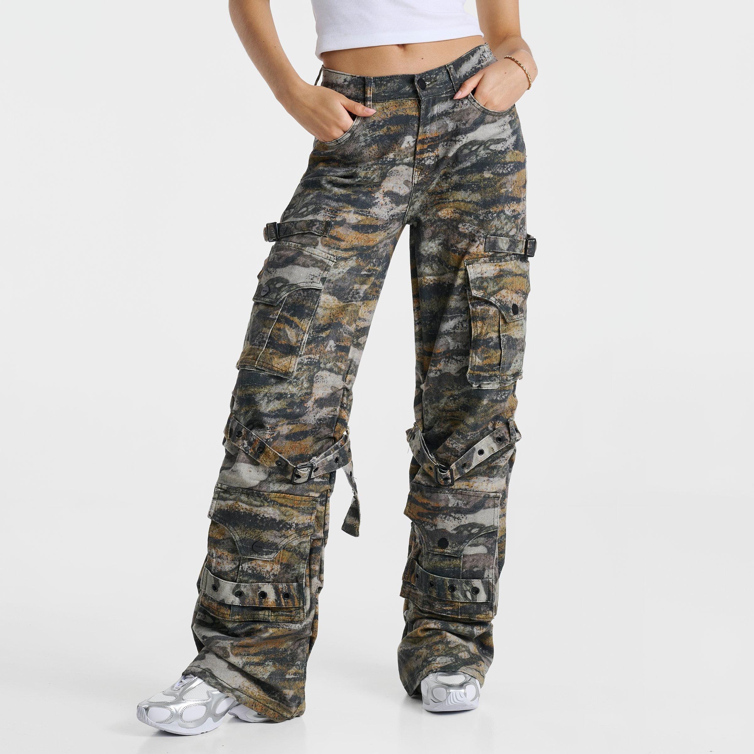 Women's Smoke Rise Bria High-Rise Wide-Leg Stacked Pants