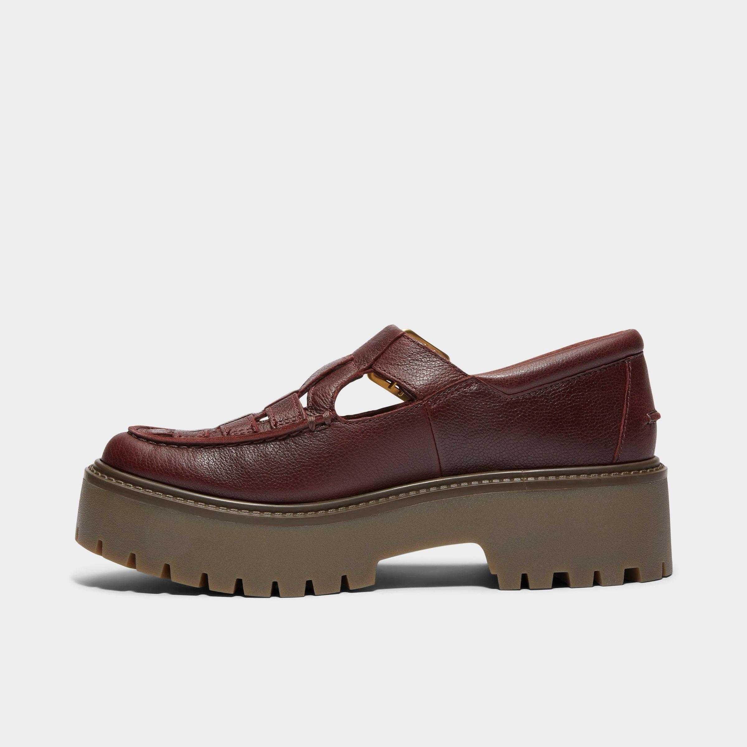Women's Timberland Stone Street Platform Buckle Casual Shoes