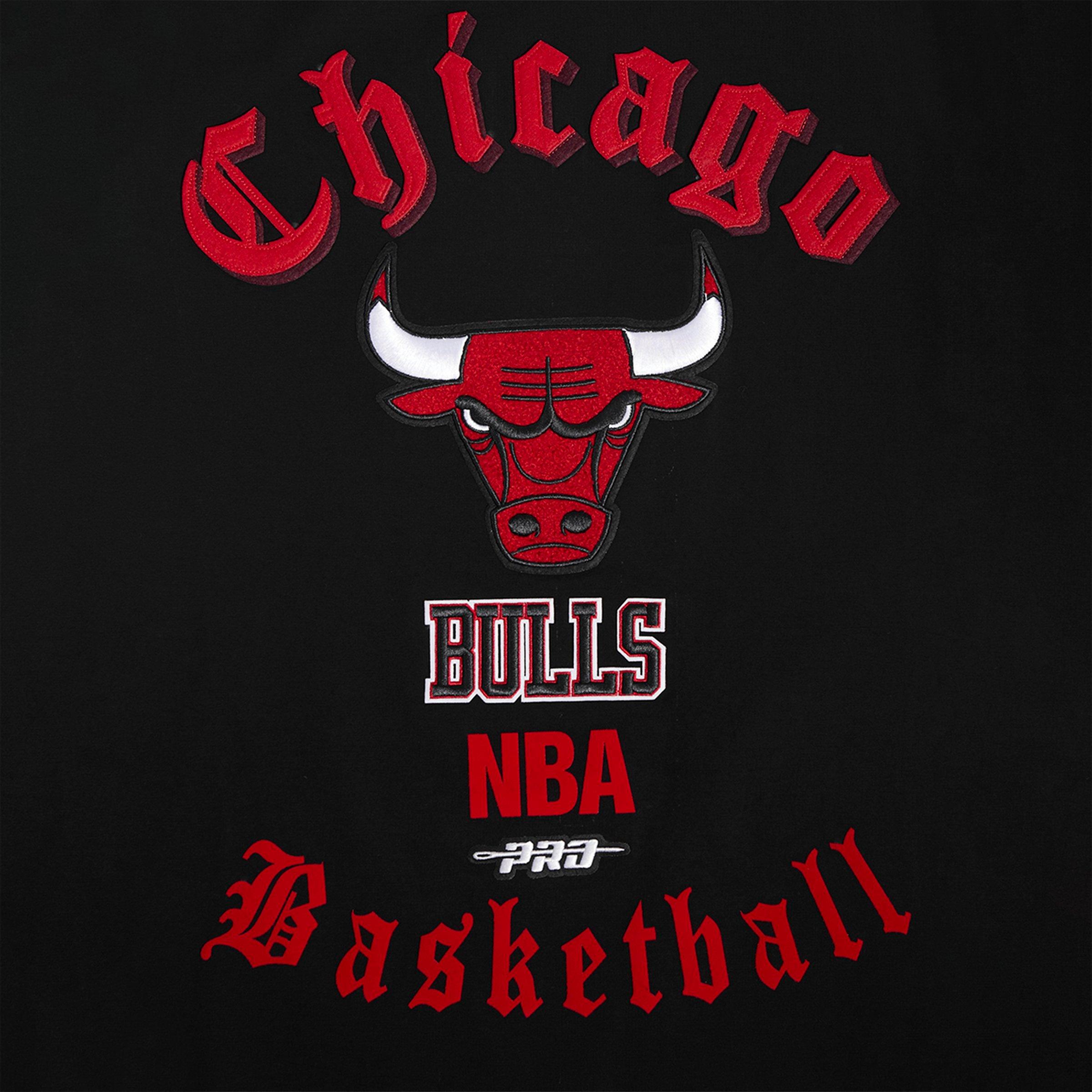 Men's Pro Standard Chicago Bulls NBA Old English T-Shirt