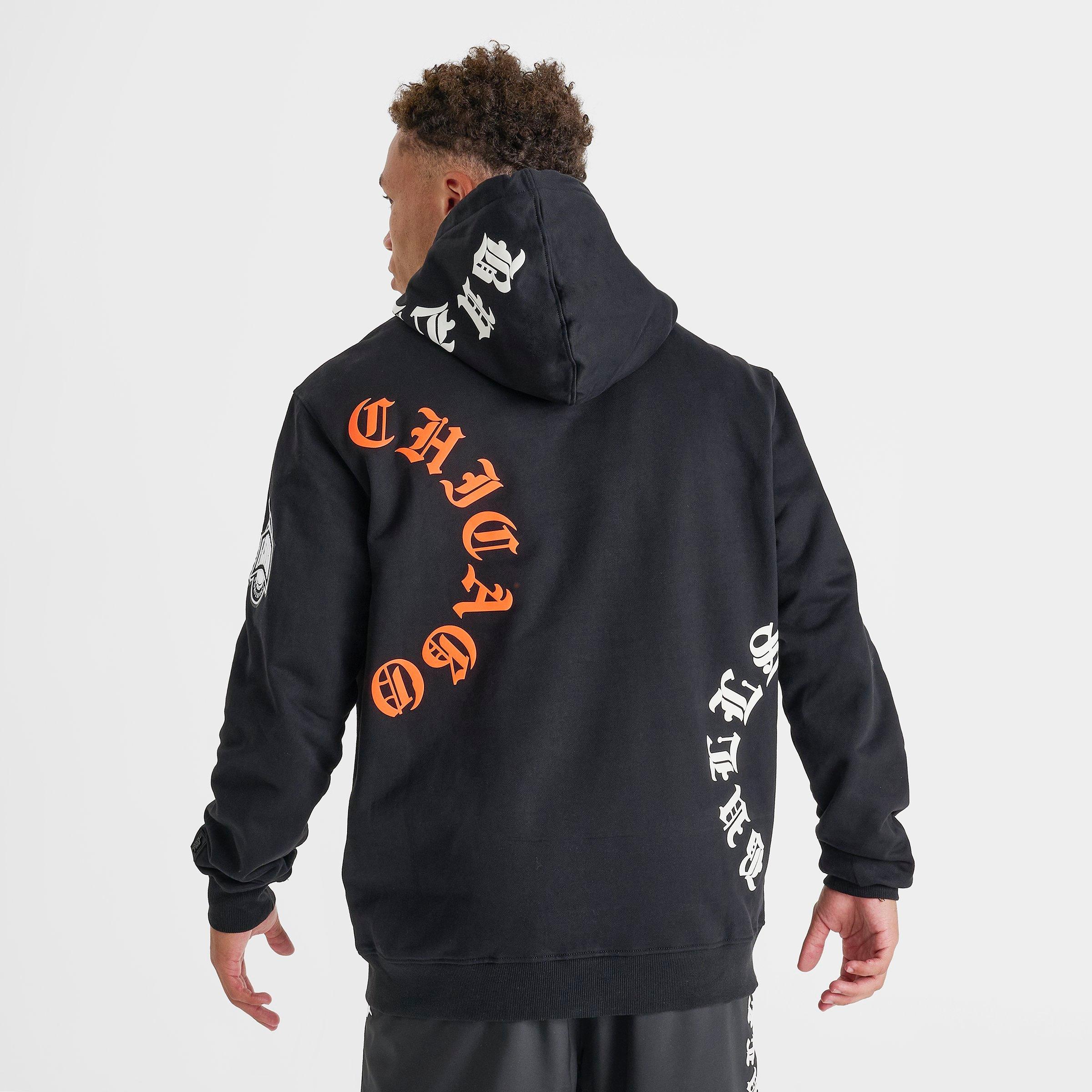 CHICAGO BULLS OLD ENGLISH ARCH M FLC PO HOODIE