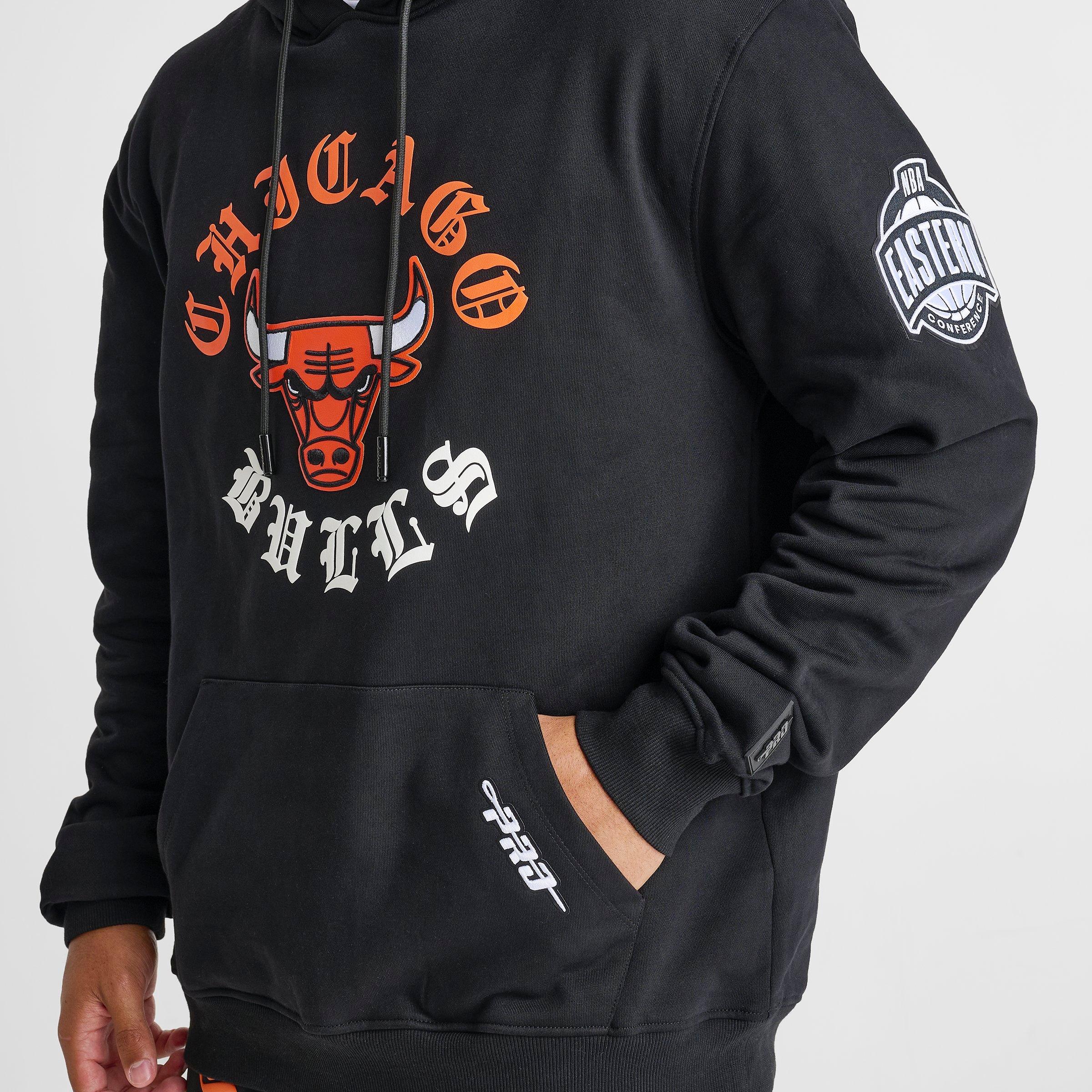 CHICAGO BULLS OLD ENGLISH ARCH M FLC PO HOODIE