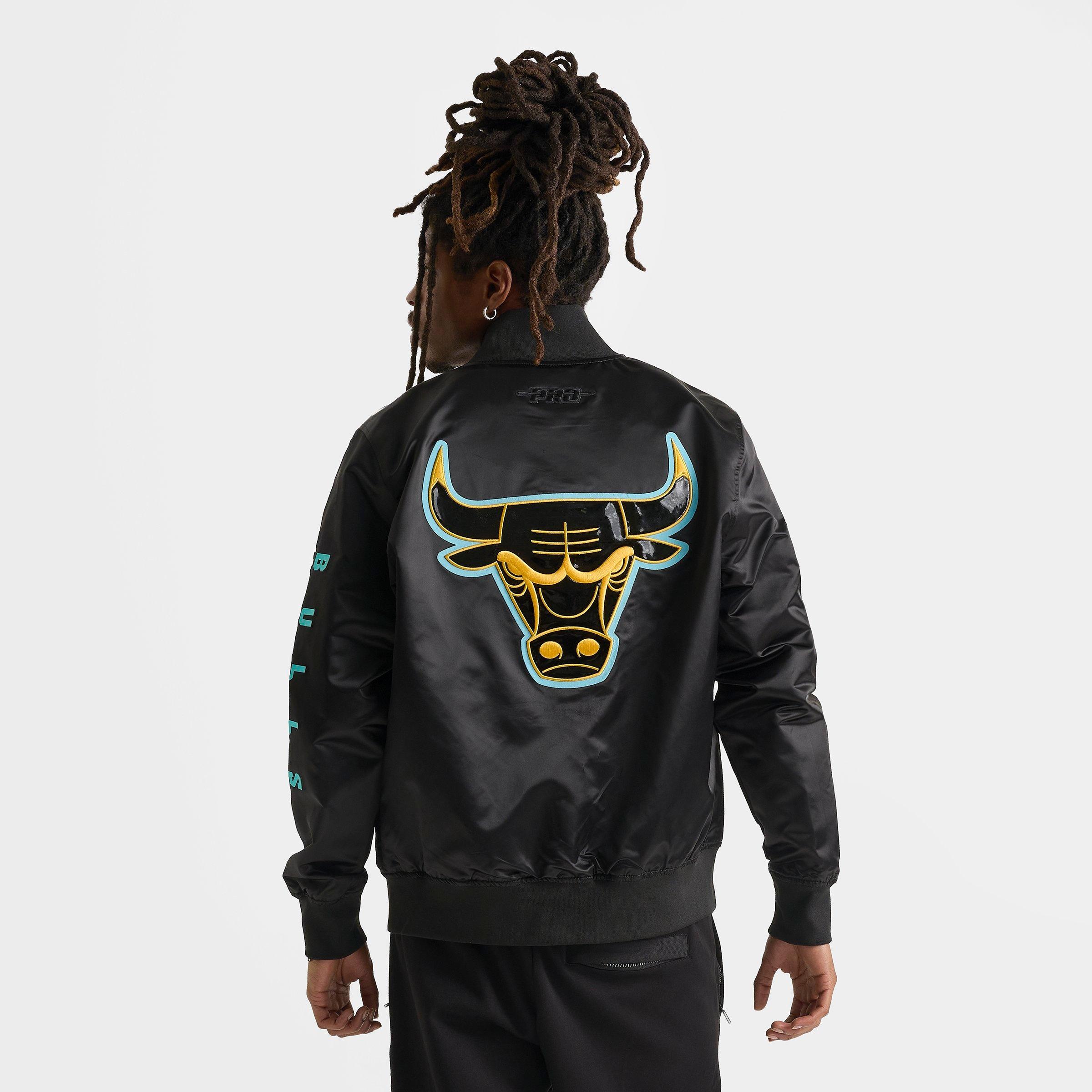 Men's Pro Standard Chicago Bulls NBA 6-Time Champs Satin Jacket