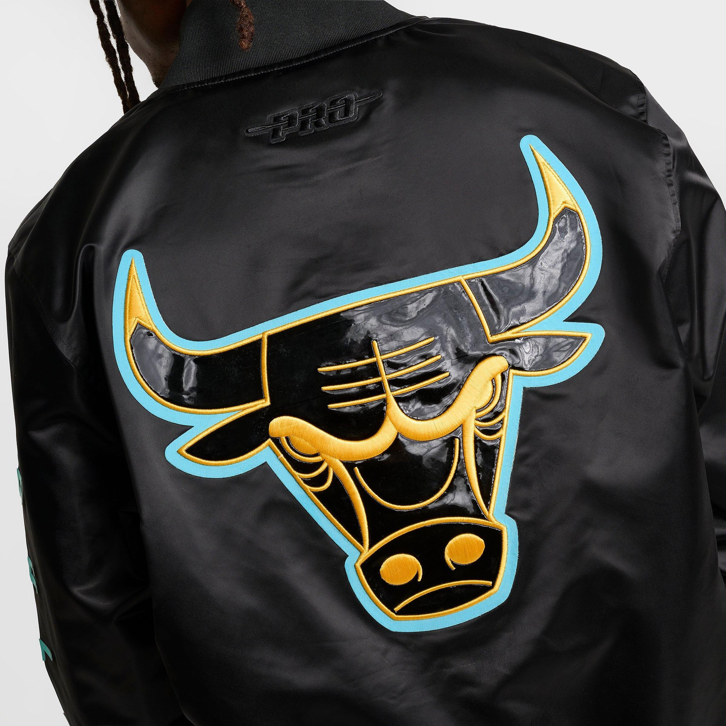 Men's Pro Standard Chicago Bulls NBA 6-Time Champs Satin Jacket