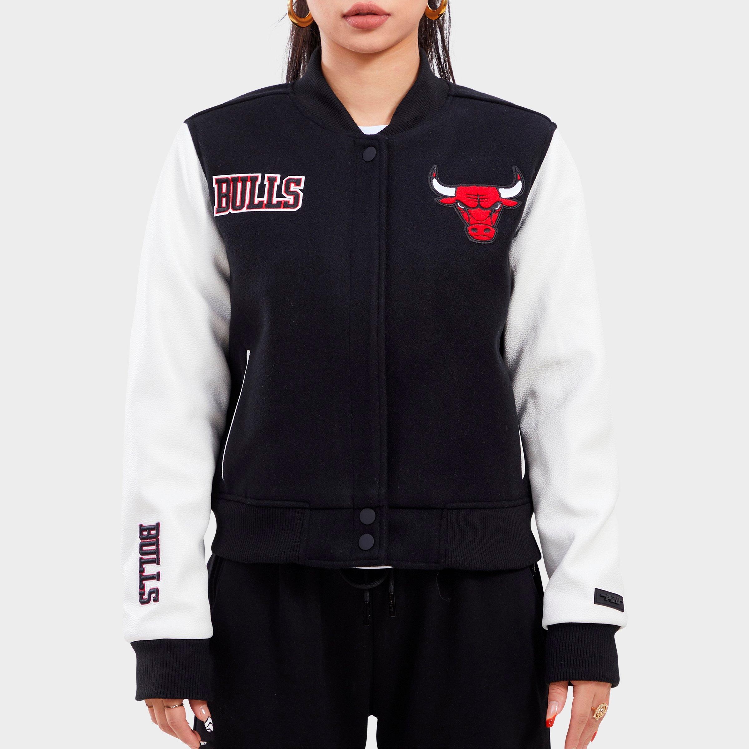 Women's Pro Standard Chicago Bulls NBA Classic Wool Varsity Jacket