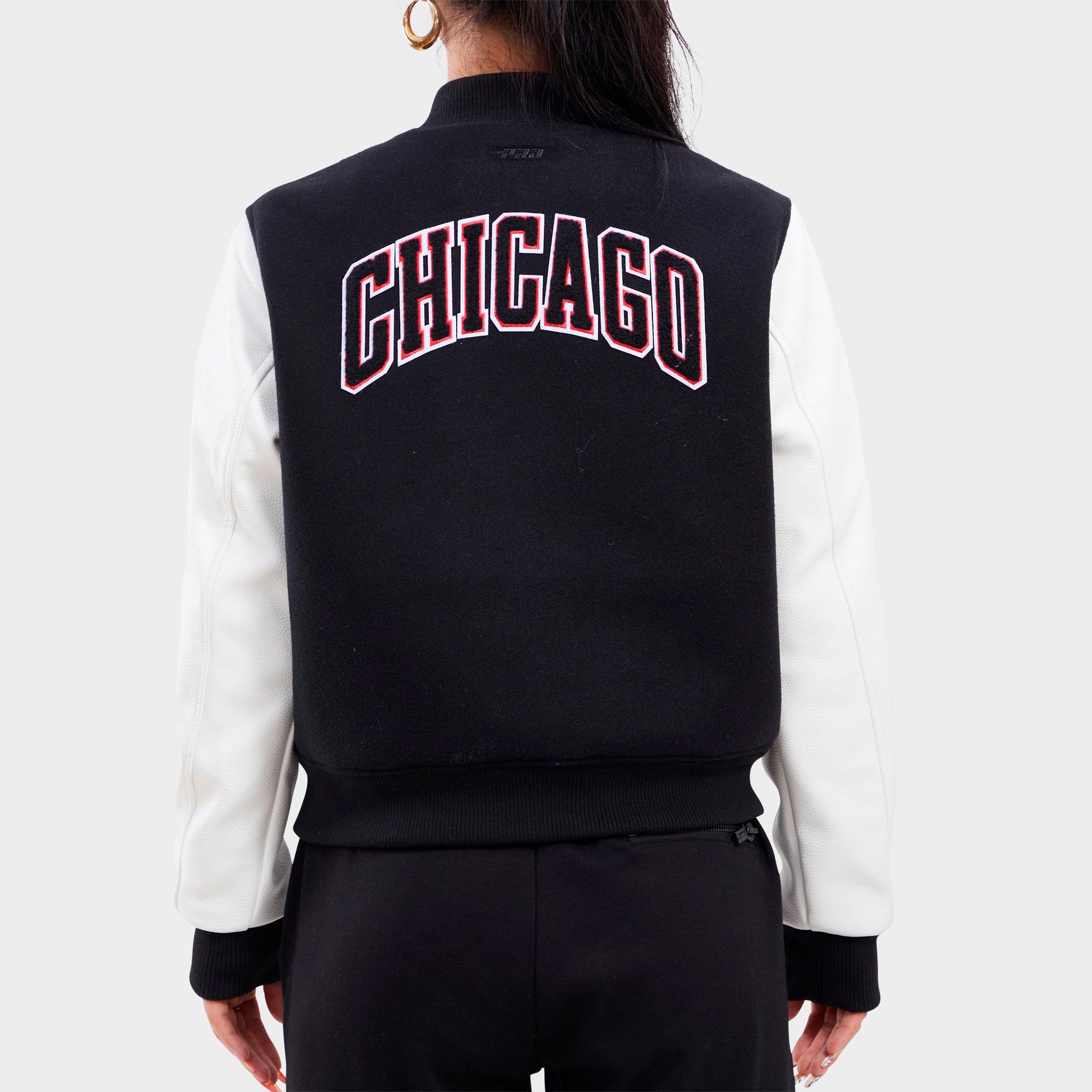 Women's Pro Standard Chicago Bulls NBA Classic Wool Varsity Jacket