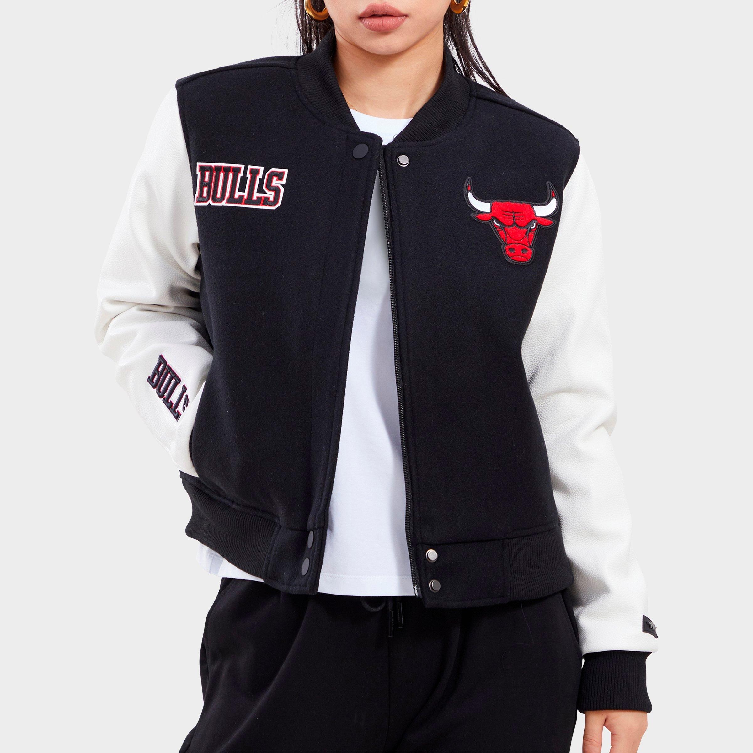 Women's Pro Standard Chicago Bulls NBA Classic Wool Varsity Jacket
