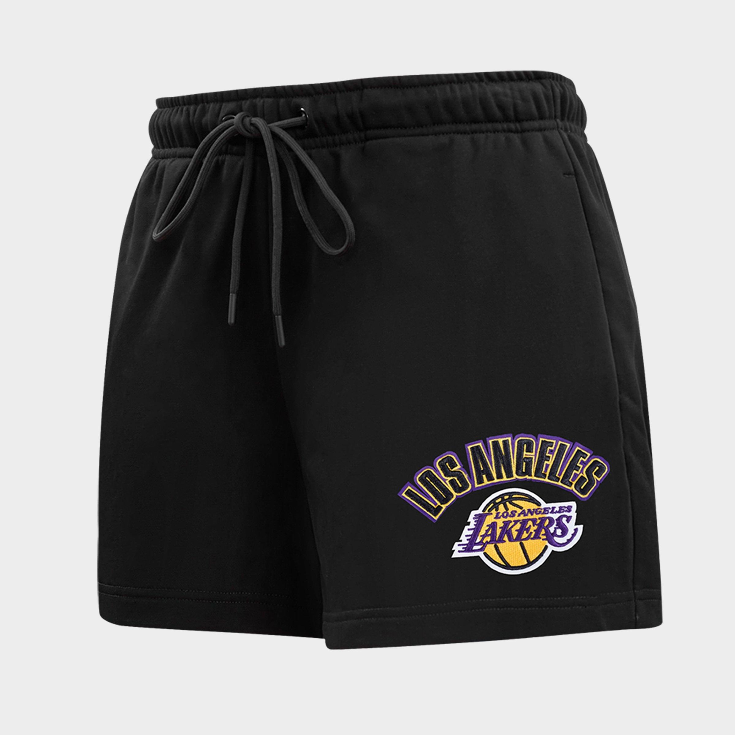 Women's Pro Standard Los Angeles Lakers NBA Classic Fleece Shorts