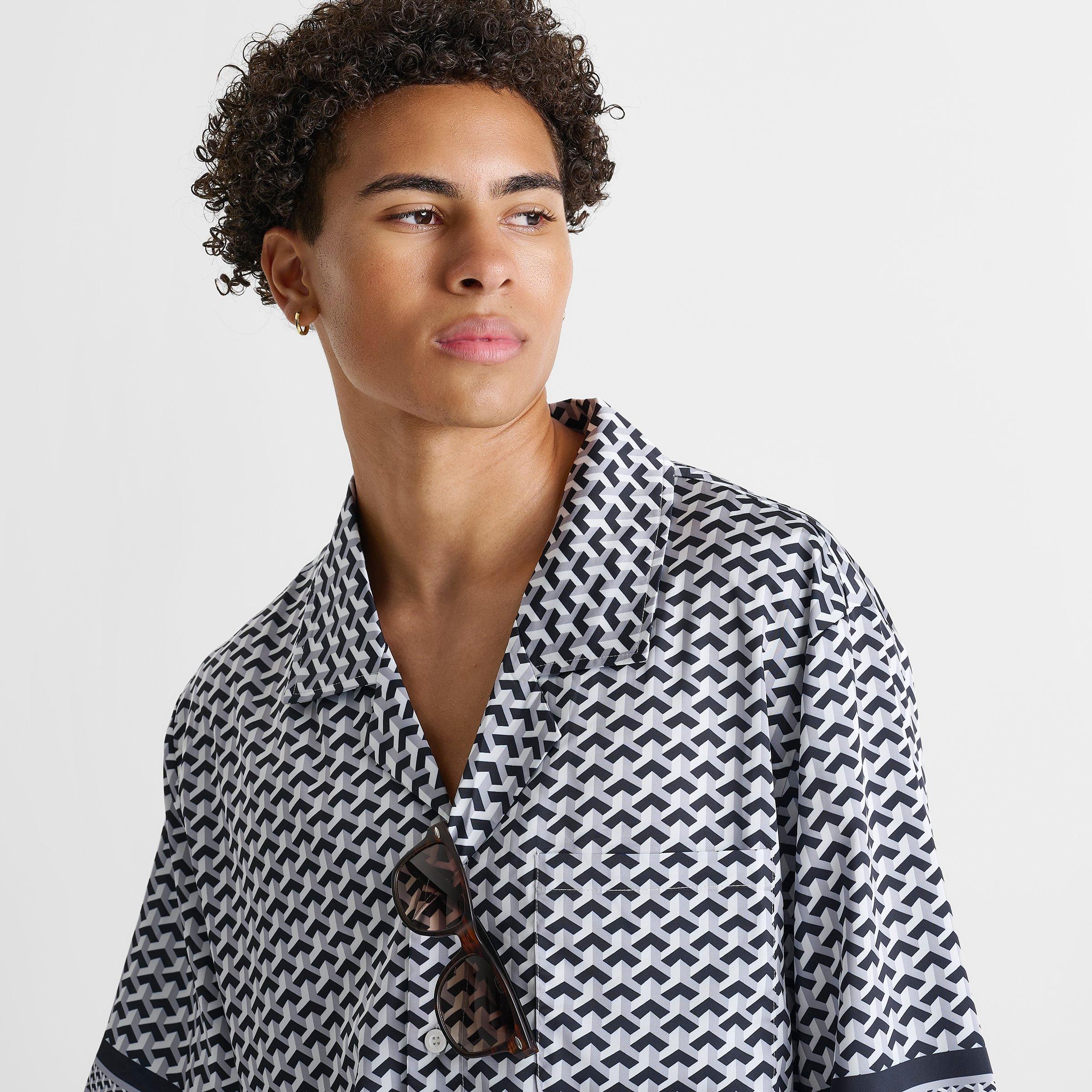 Men's Bélier Illusion Panel Resort Shirt