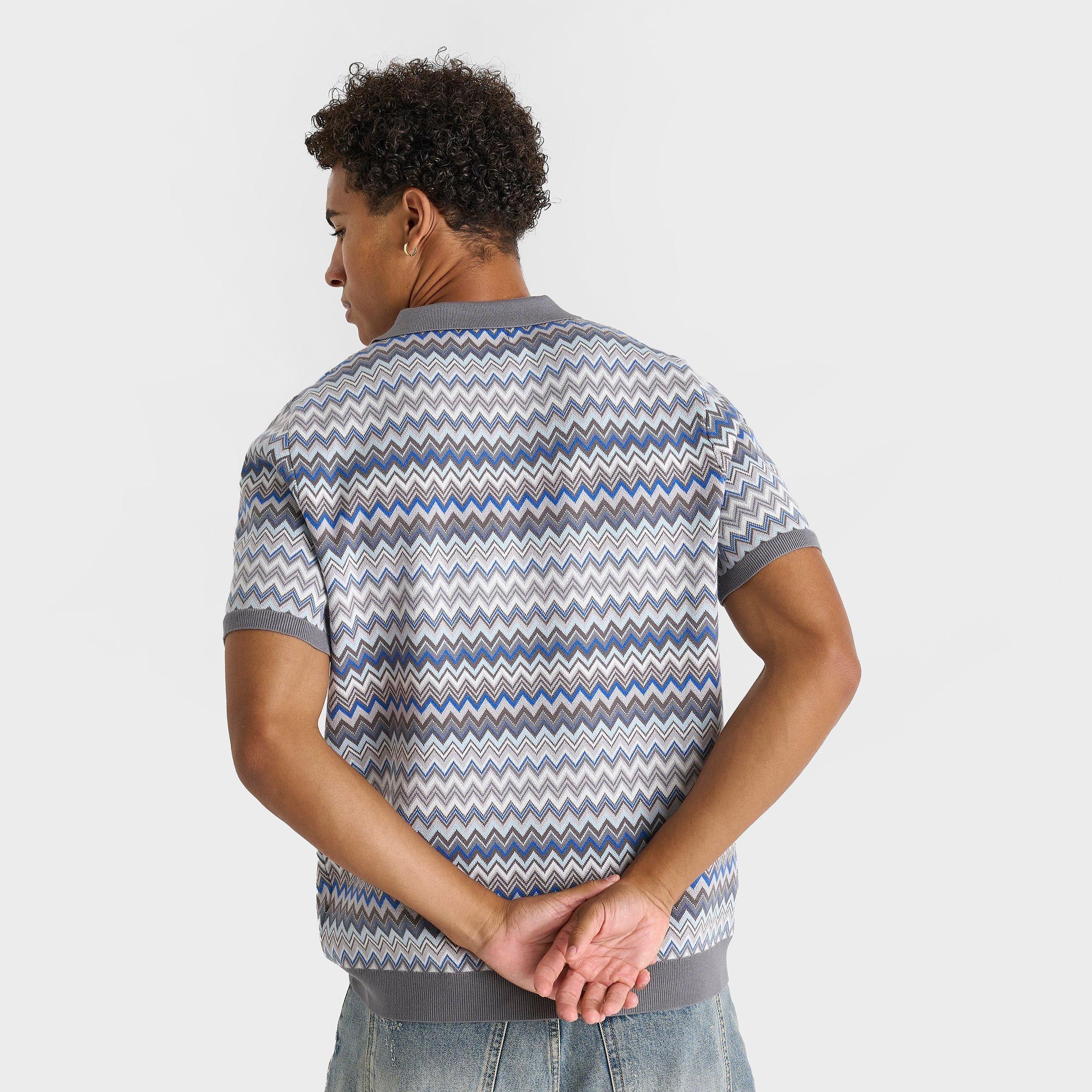 Men's Bélier Zag Zip Polo Shirt
