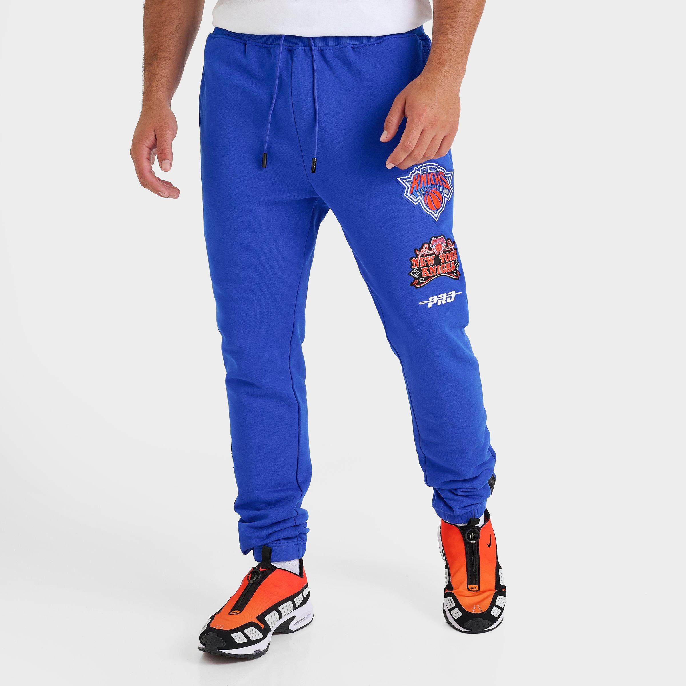 Men's Pro Standard New York Knicks NBA Rebel Fleece Jogger Pants