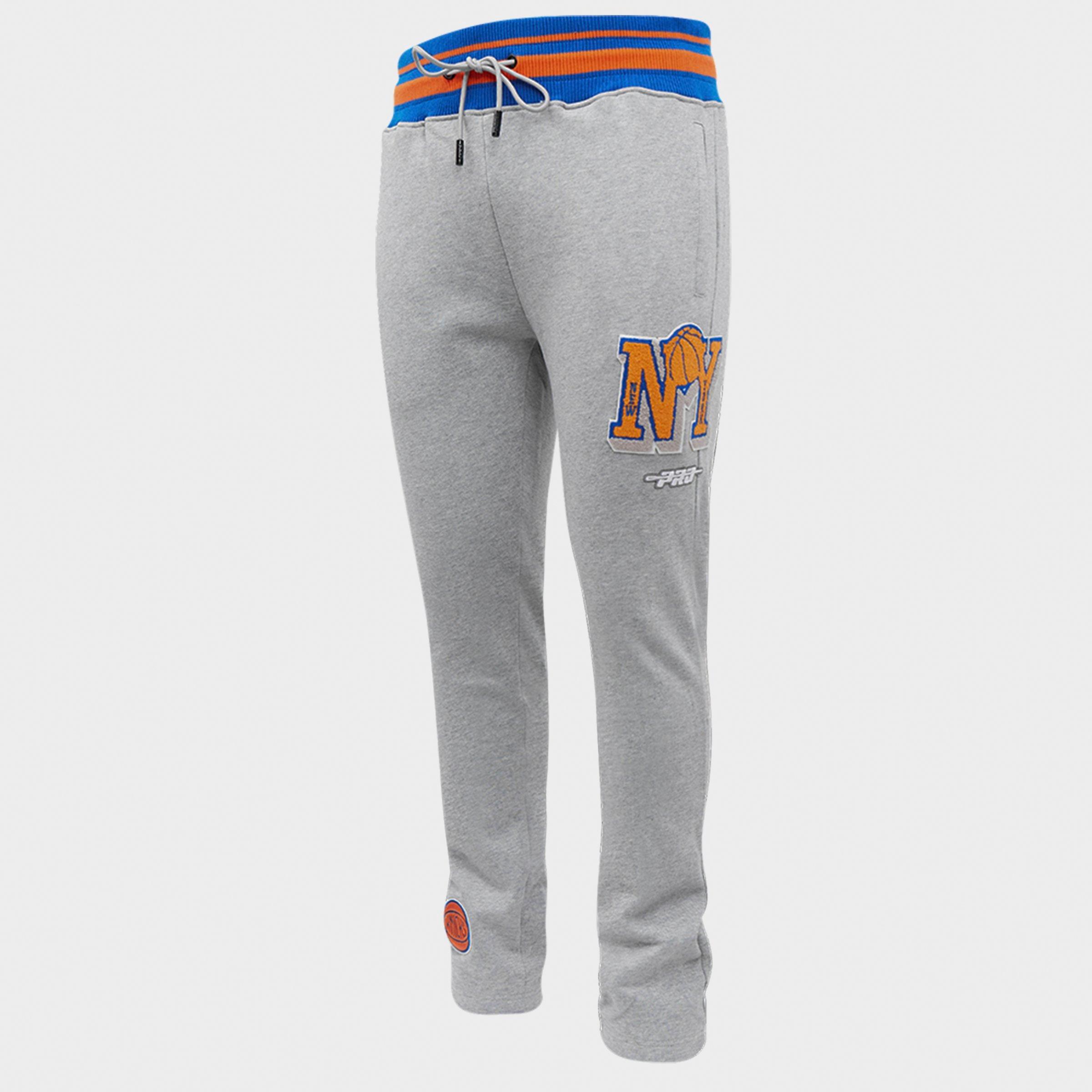 Men's Pro Standard New York Knicks NBA Mashup Fleece Sweatpants