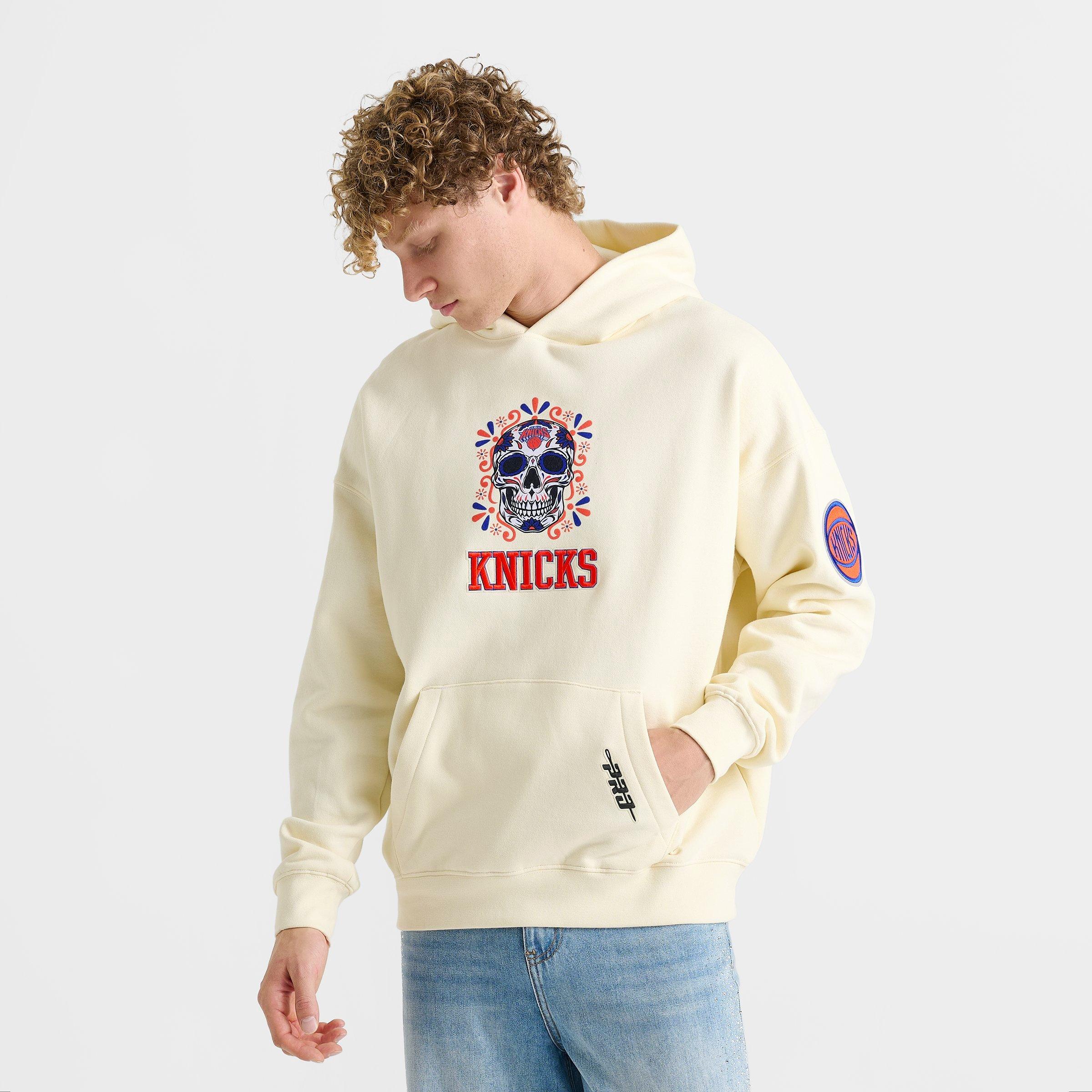 Men's Pro Standard New York Knicks NBA Eternal Skull Graphic Hoodie