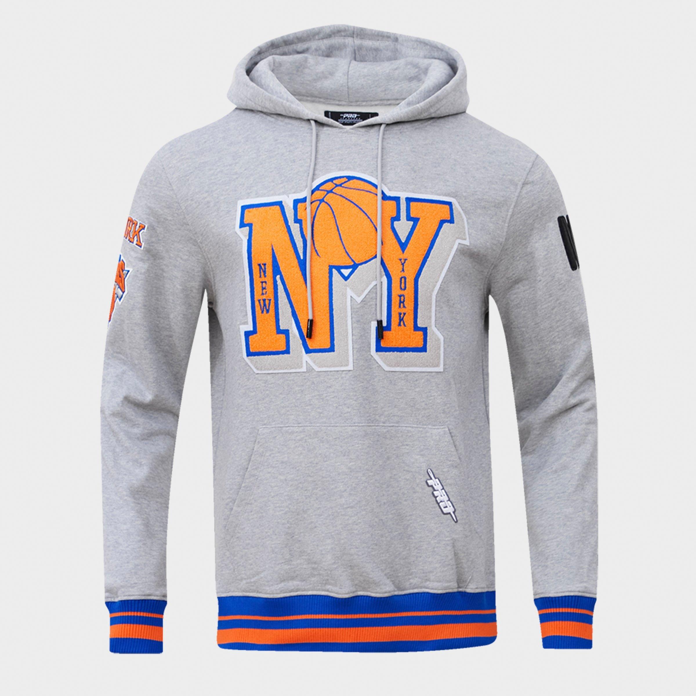 Men's Pro Standard New York Knicks NBA Mashup Fleece Pullover Hoodie