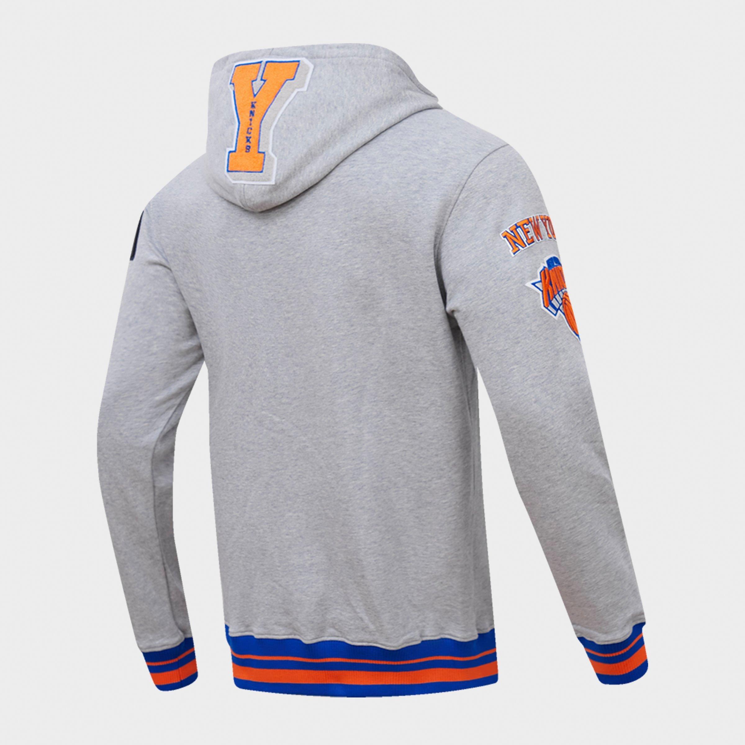 Men's Pro Standard New York Knicks NBA Mashup Fleece Pullover Hoodie
